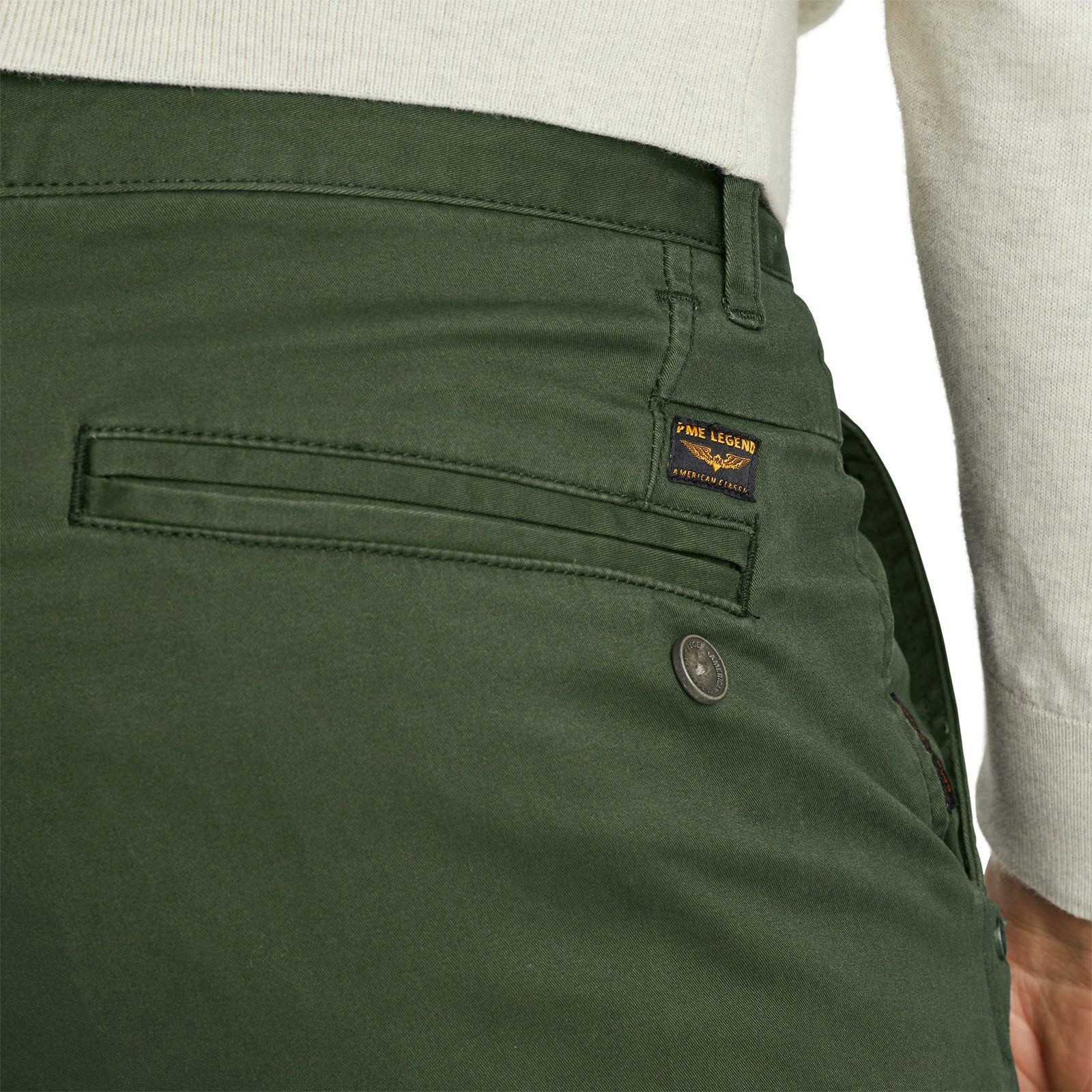 PME LEGEND Chinohose TWIN WASP CHINO LEFT HAND STRETCH TWILL mit Taschen – Bild 3 von 5