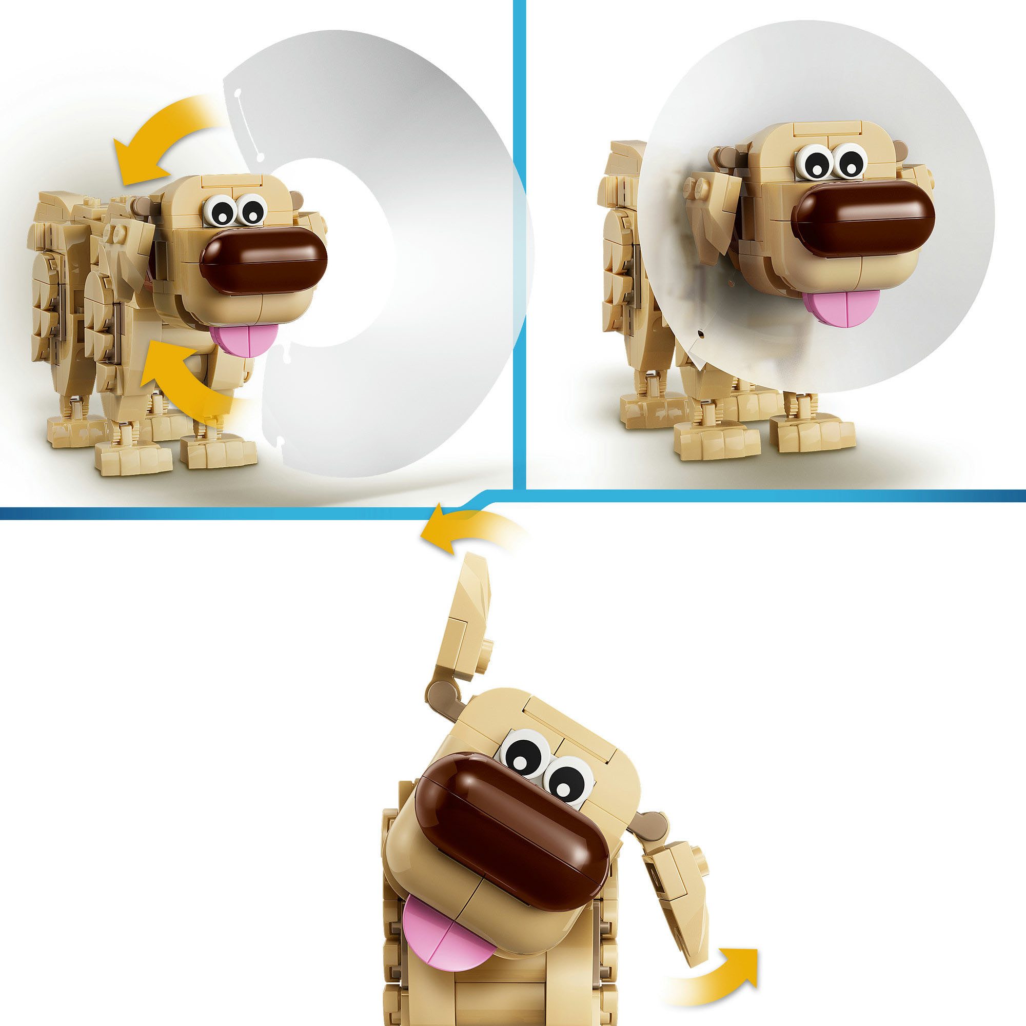 LEGO® Kevin und Dug (43290), LEGO Disney Pixar Konstruktionsspielsteine, (628 St) – Bild 5 von 5