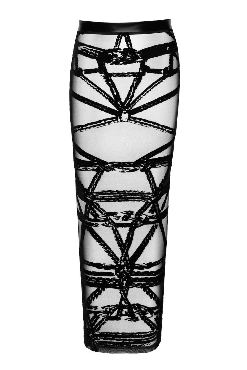 Noir Handmade Minirock Rock in schwarz - L