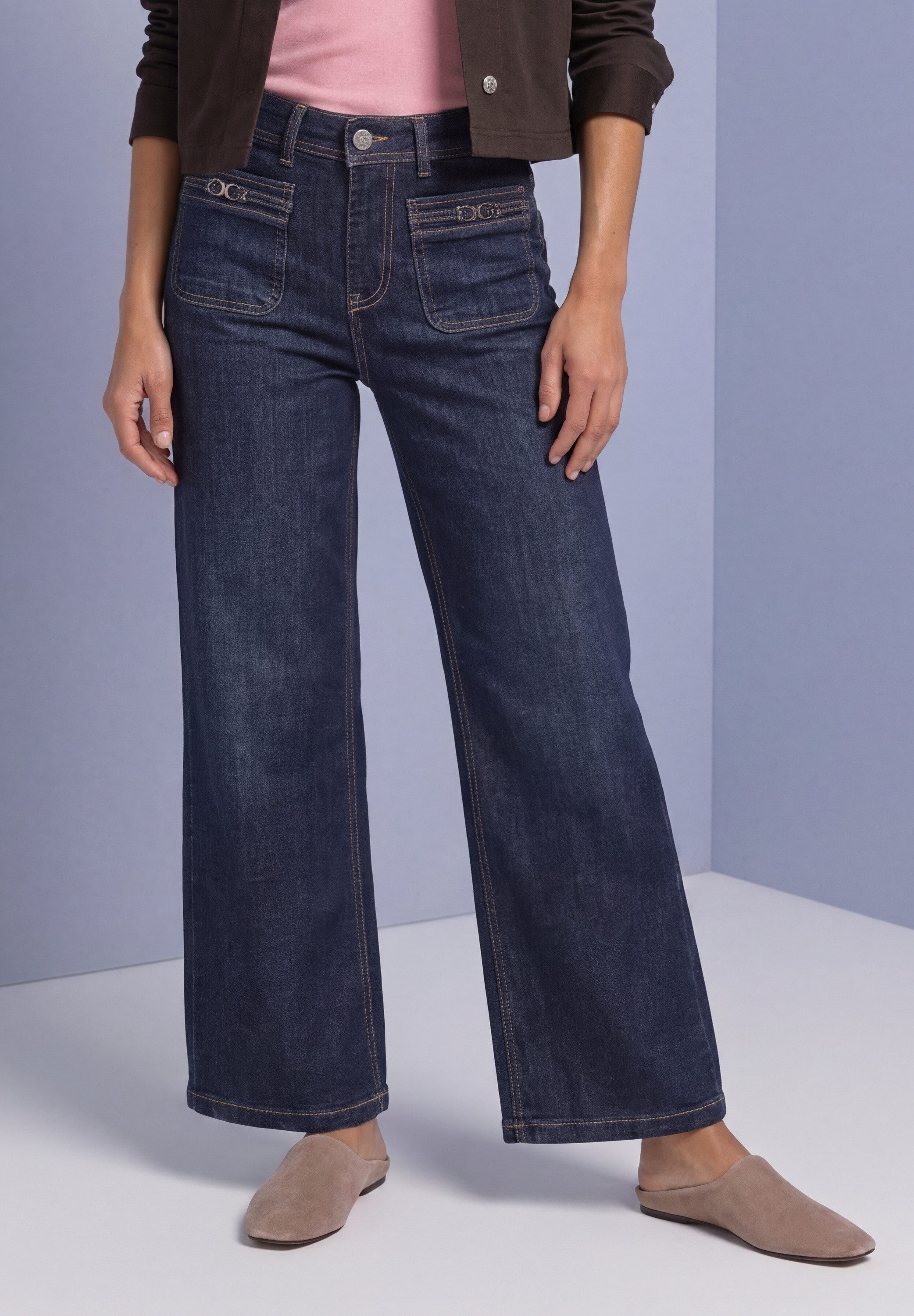 STREET ONE Loose-fit-Jeans im Loose Fit