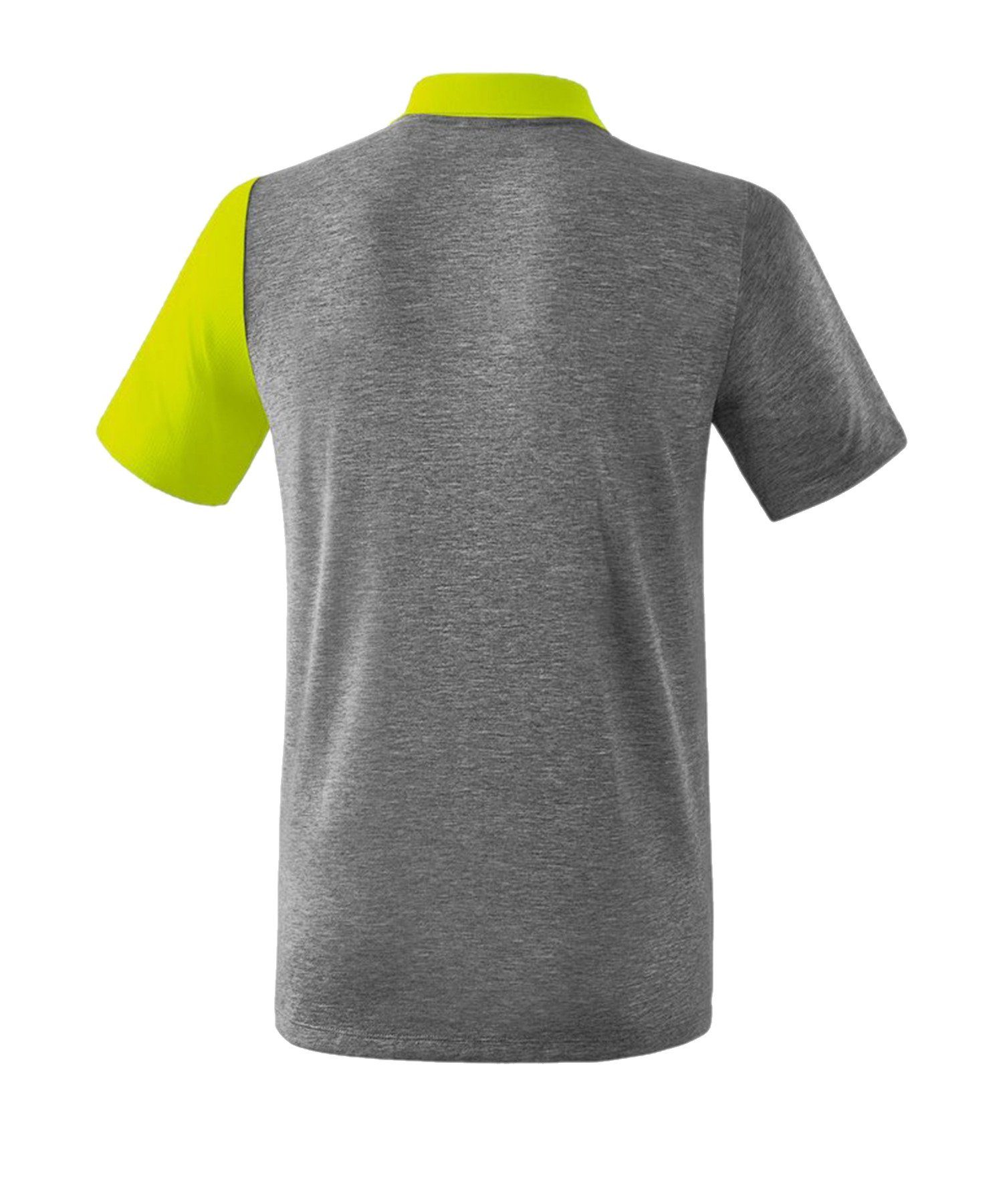 T-Shirt Poloshirt Erima GrauGruenSchwarz 5-C default