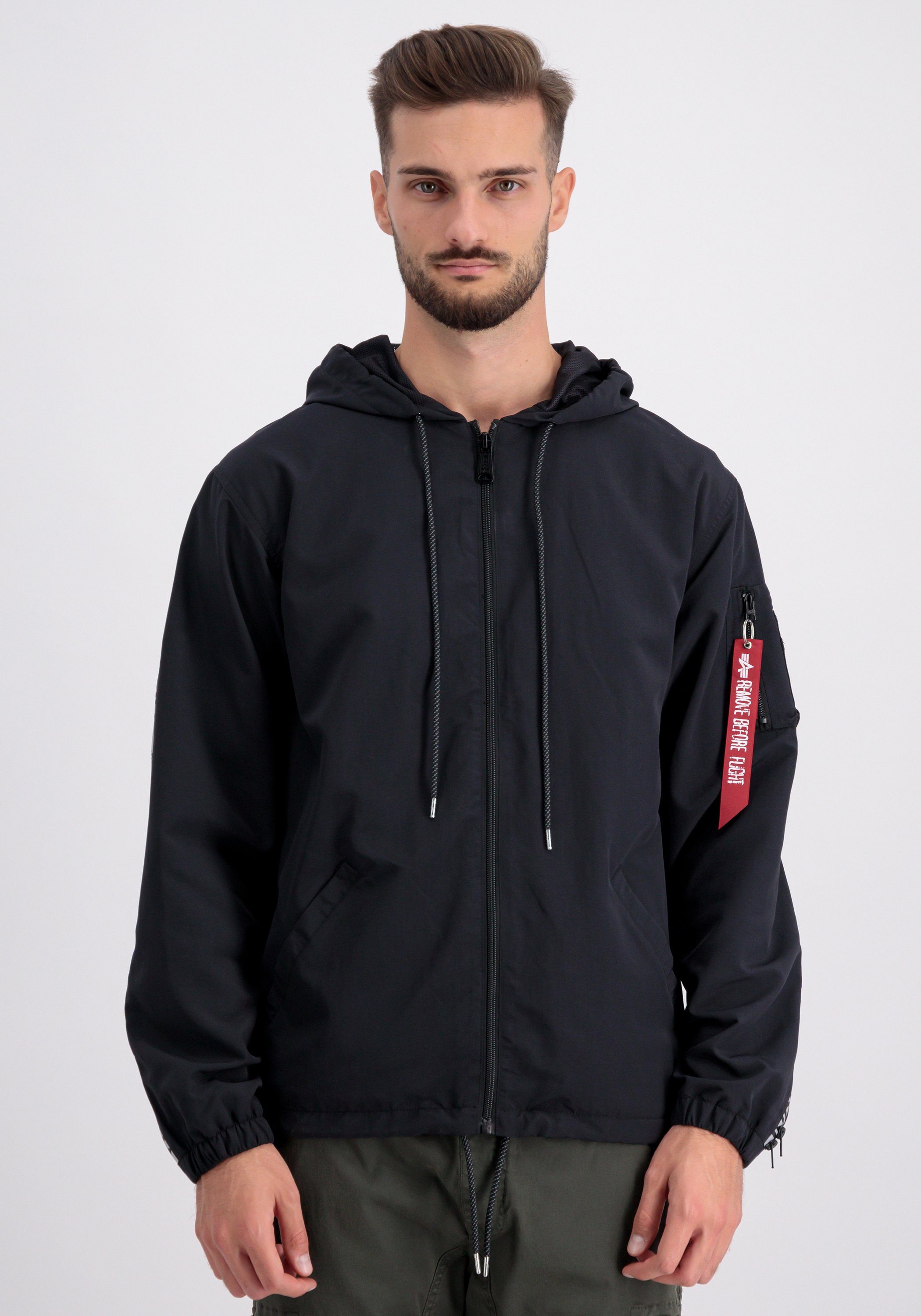 Alpha Industries Windbreaker Alpha Industries Men - Utility Jackets Expedition Windbreaker black | Übergangsjacken