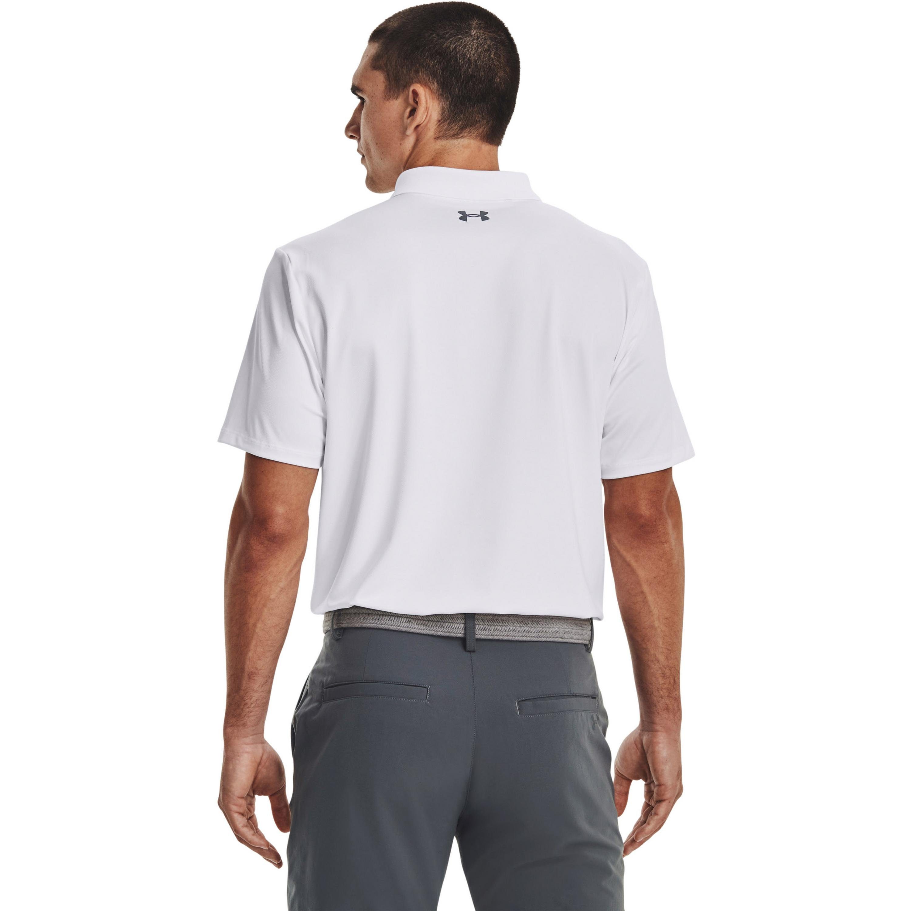 Under Armour® Poloshirt Performance white-pitch gray 3.0