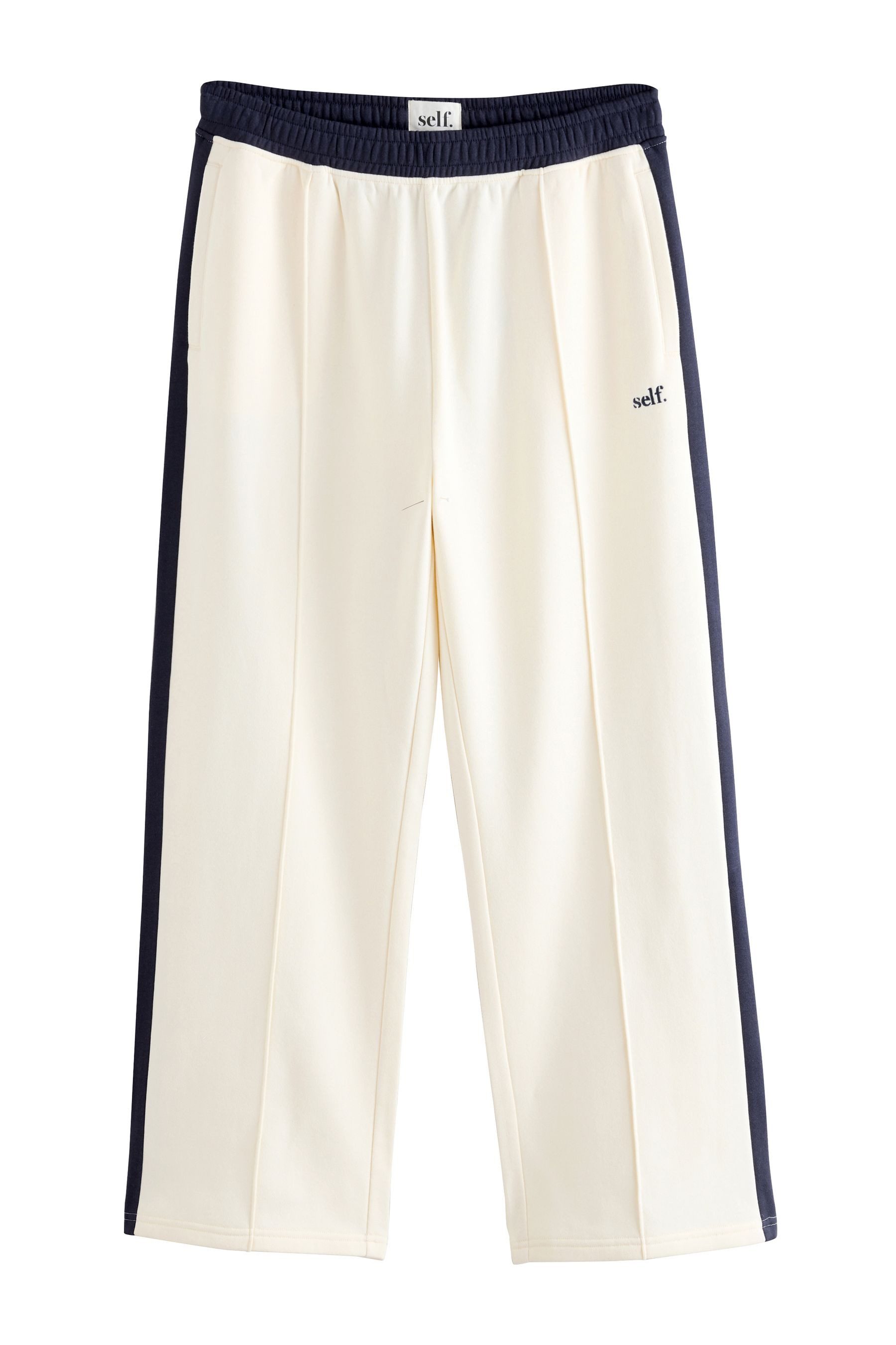 Jogginghose Self. Sporthose mit weitem Bein