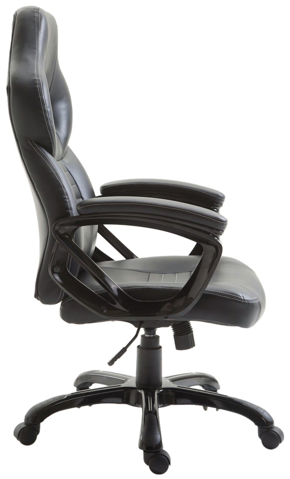Gaming Pedro, schwarz/schwarz mit CLP drehbar Chair Höhenverstellung