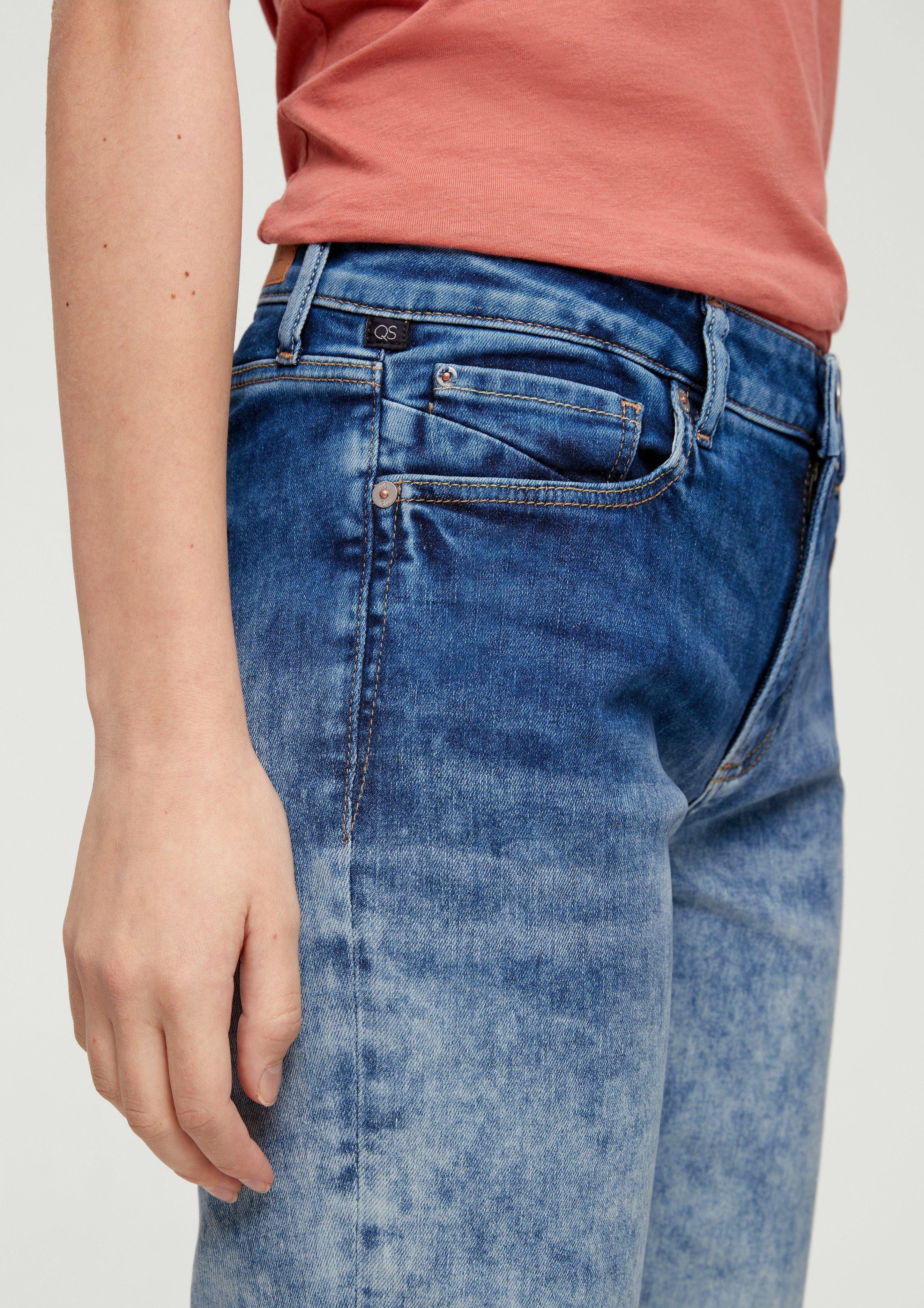 QS Jeansshorts Bermuda-Jeans Catie / Slim günstig online kaufen