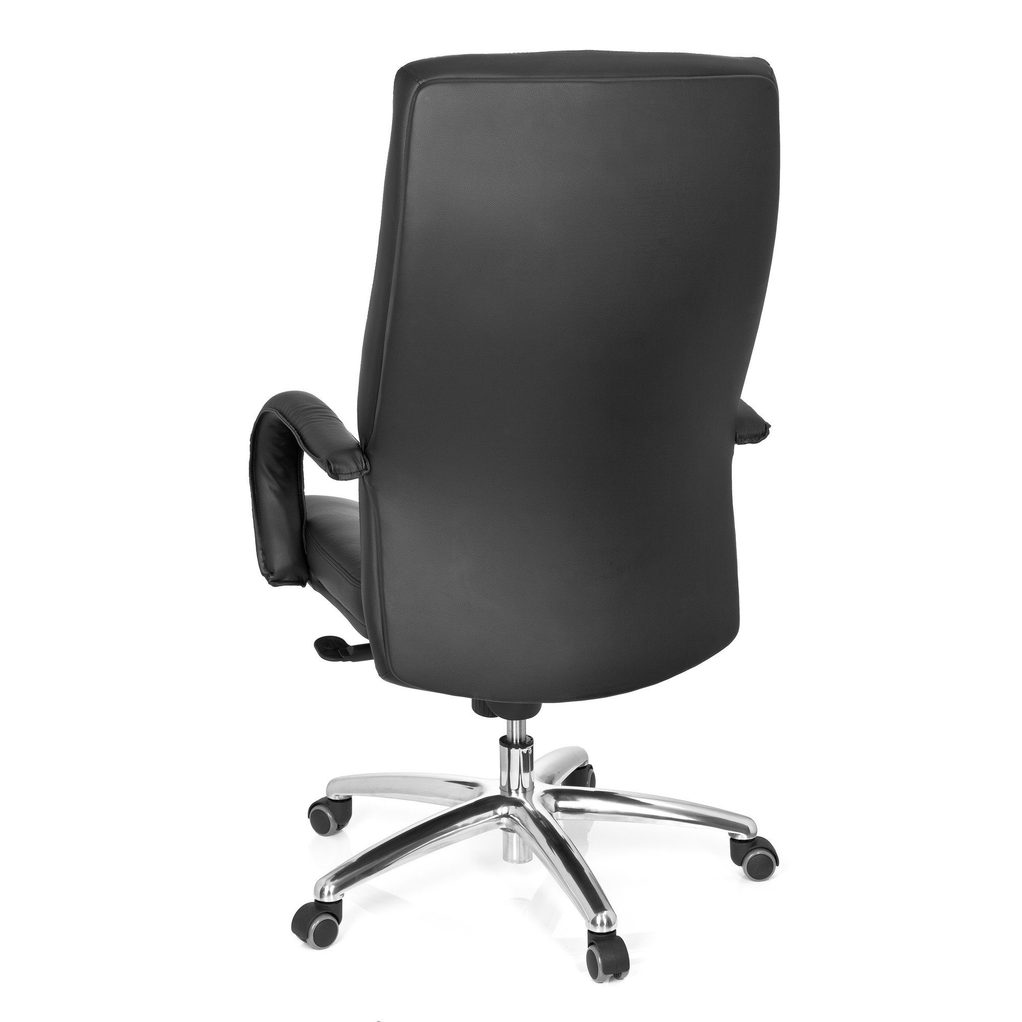 XXL 300 St), (1 mit Kunstleder XXL Chefsessel Drehstuhl hjh OFFICE G Armlehnen ergonomisch Bürostuhl Schwarz Drehstuhl