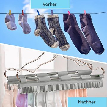 MAGICSHE Wäscheständer Kleinteilehalter für Standtrockner, Kleiderbügel für Socken und Unterwäsche