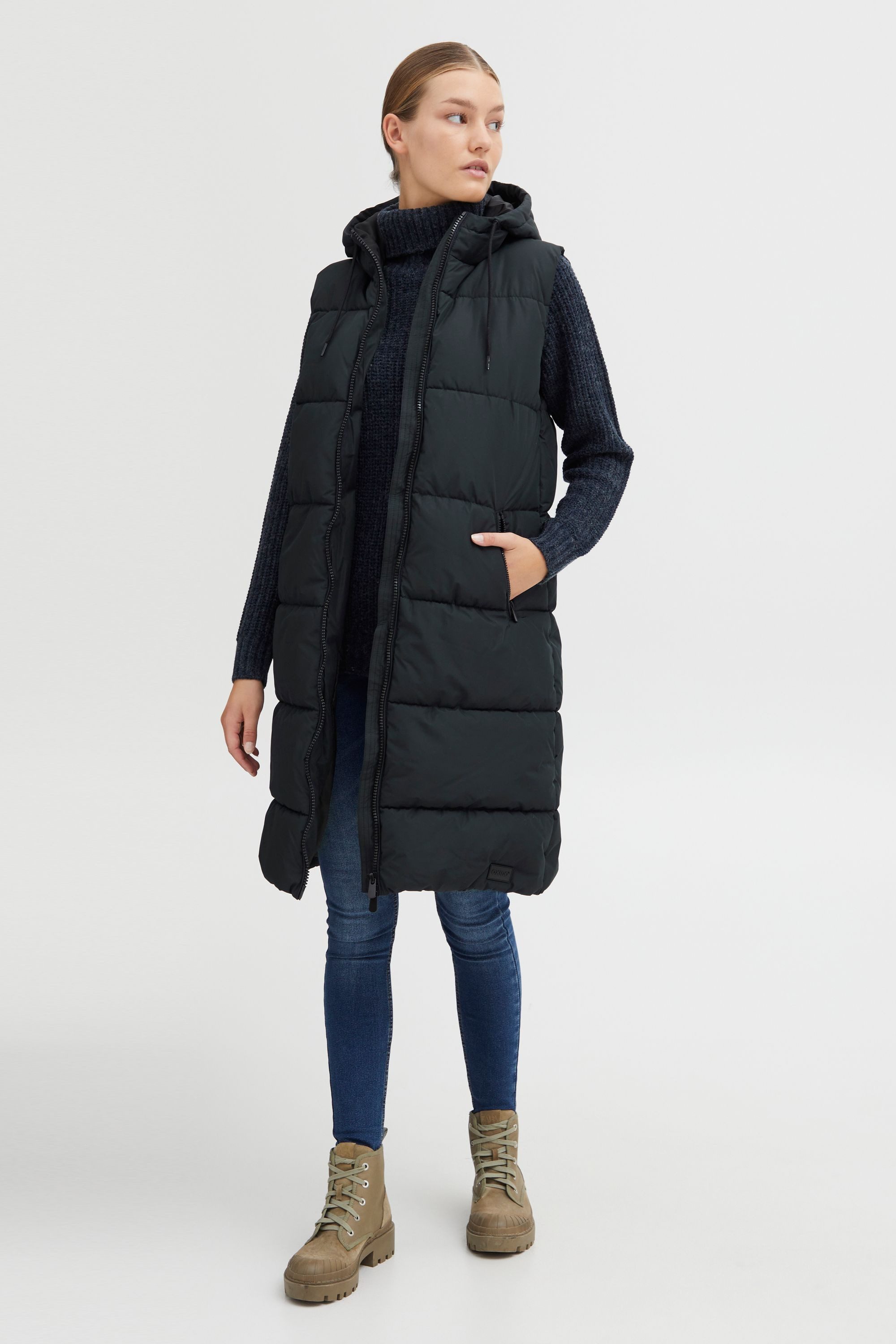 OXMO Longweste OXSolice - 21800123 Modische Jacke günstig online kaufen