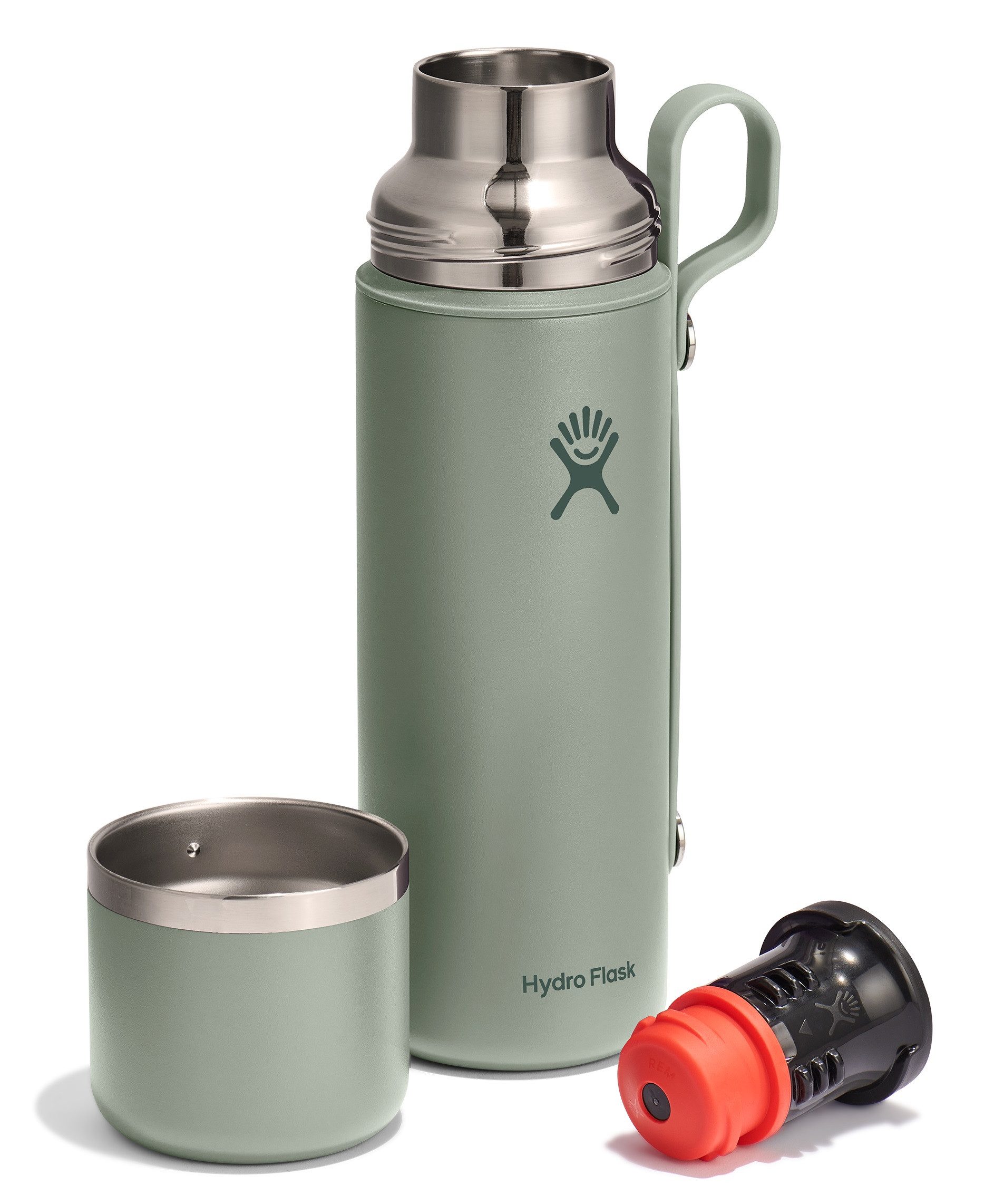 Hydro Flask Thermoflasche Trinkflasche 28 OZ HOT FLASK AND CUP, 828 ml, Auslaufsicher, All-in-One Design