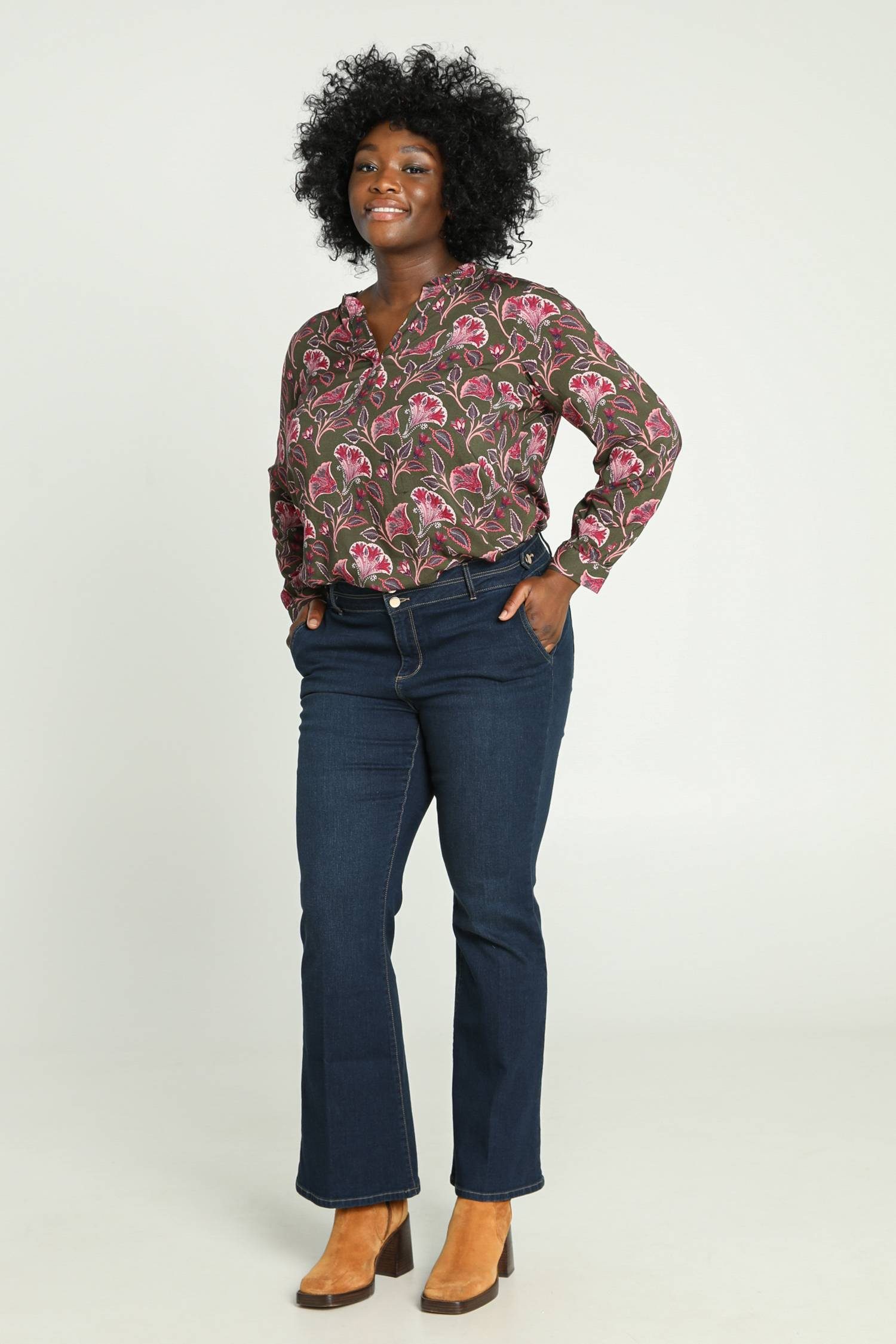 Paprika 5-Pocket-Jeans Flavie