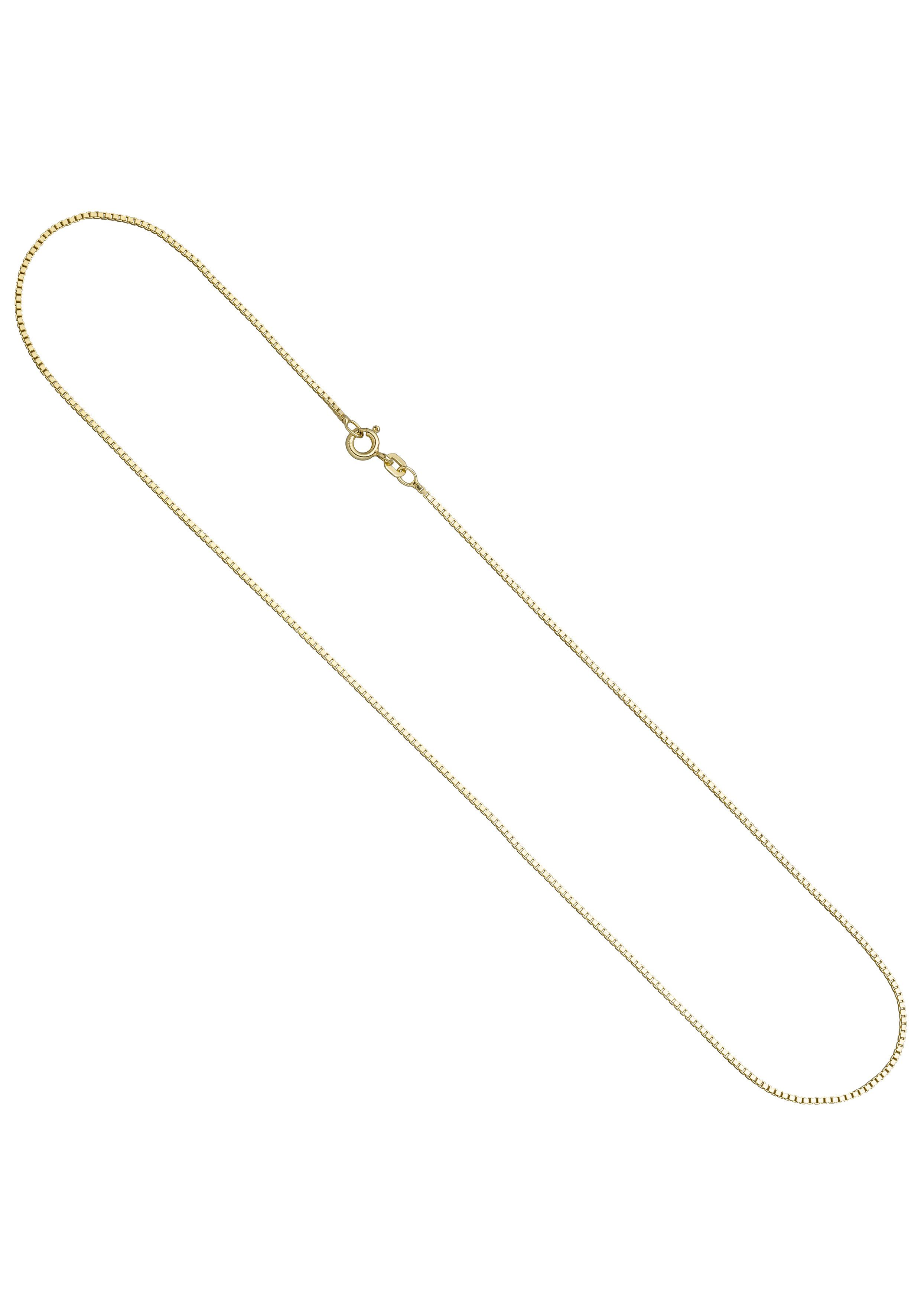 JOBO Kette ohne Anhänger, Venezianerkette 925 Silber vergoldet 45 cm 1,3 mm günstig online kaufen