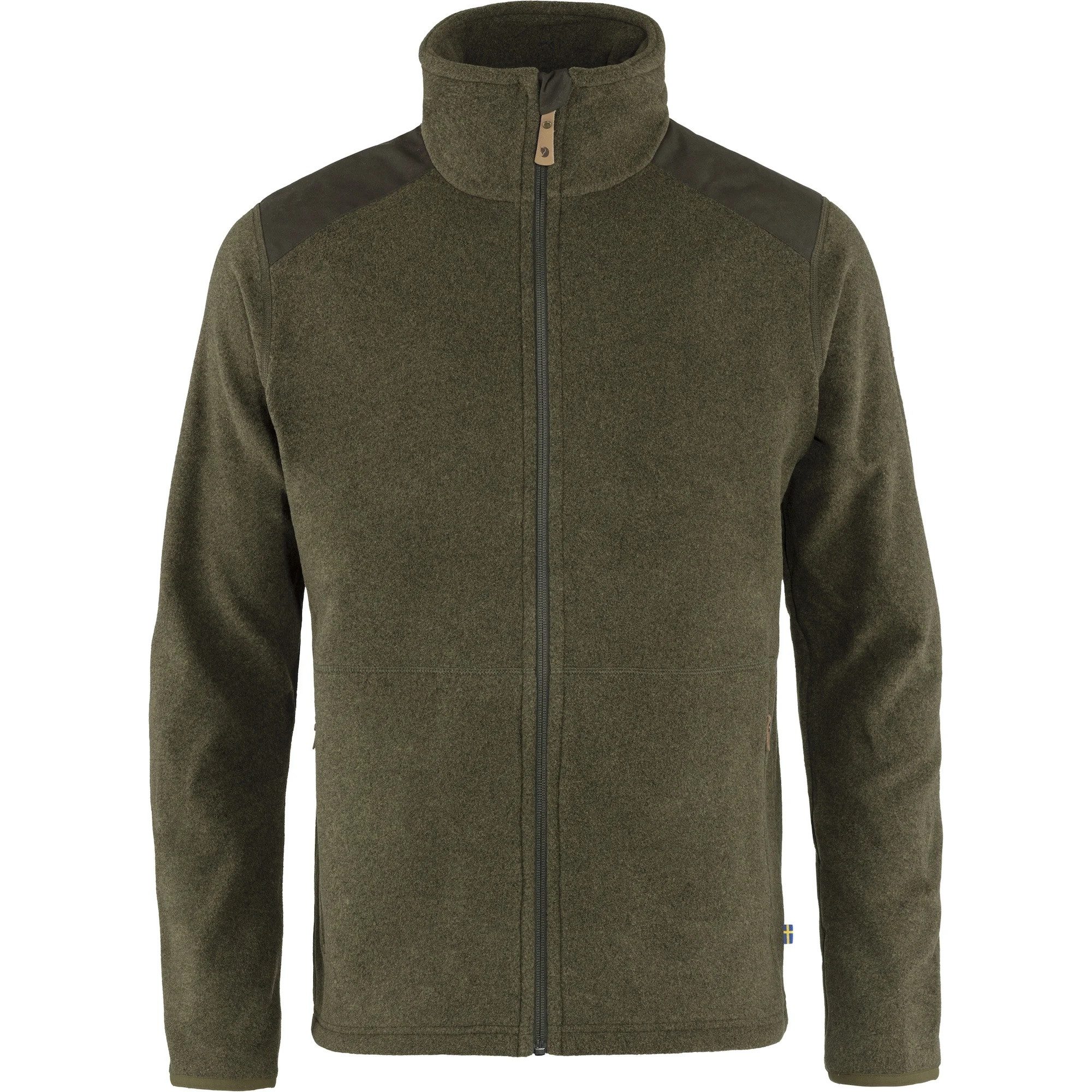 Fjällräven Outdoorjacke FJÄLLRÄVEN Sten Fleece M Dark Olive