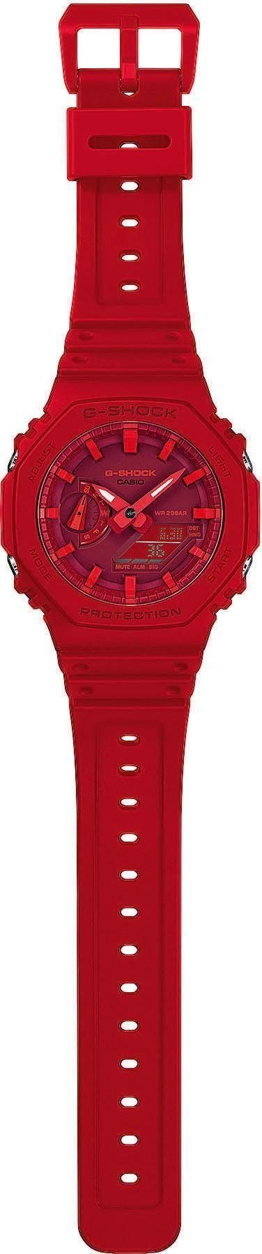 CASIO G-SHOCK Chronograph GA-2100-4AER, Quarzuhr,Armbanduhr,Herrenuhr,digit günstig online kaufen
