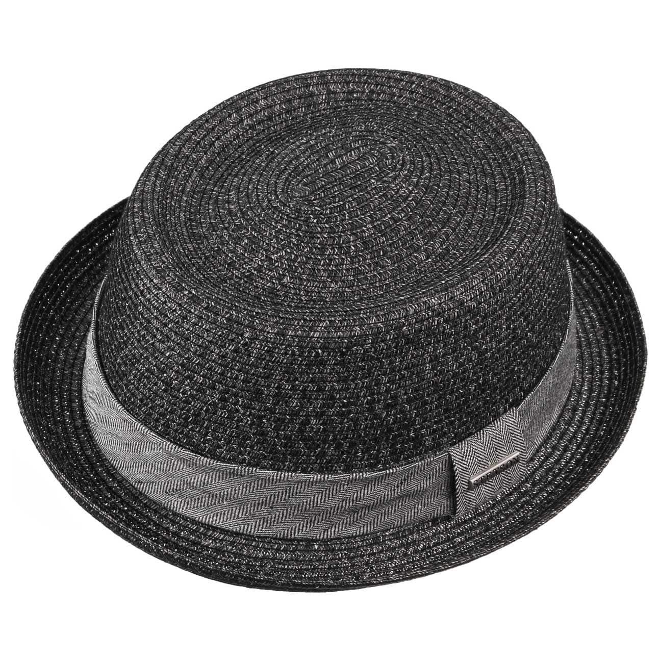 (1-St) anthrazit Porkpie Stetson Sonnenhut