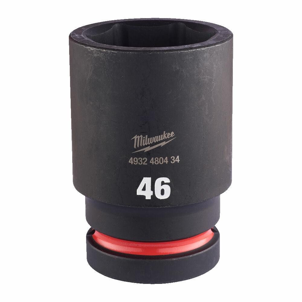 Milwaukee Schlagschrauber MILWAUKEE Schlagschrauber-Nuss 1" 46 mm lang CR-MO Stahl