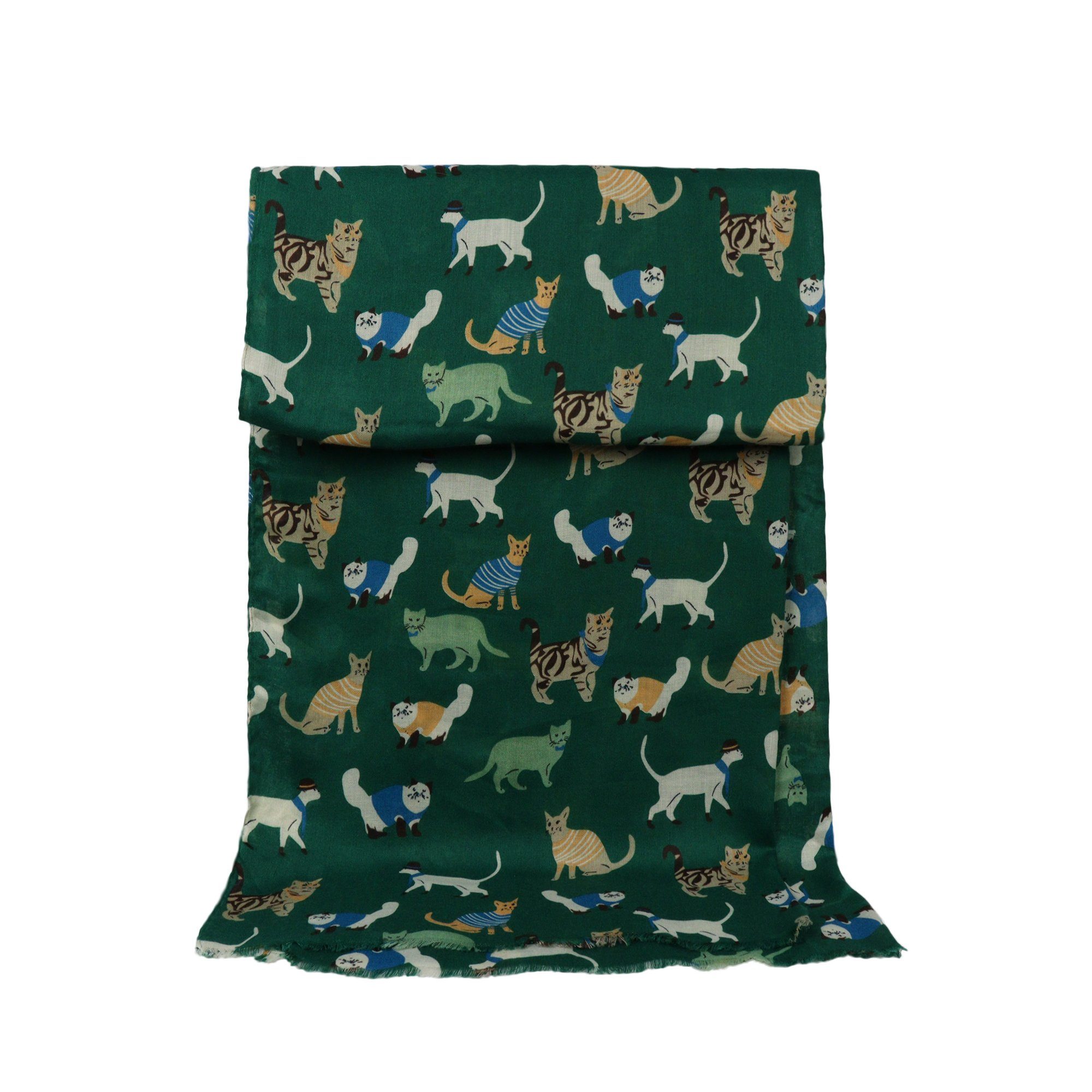 ZEBRO Modeschal Schal Katze günstig online kaufen