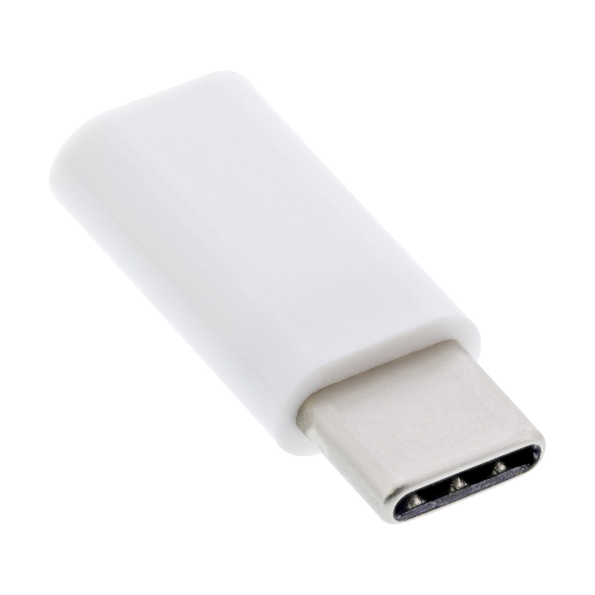 InLine® USB 2.0 Adapter, USB-C Stecker auf Micro-USB Buchse USB-Adapter