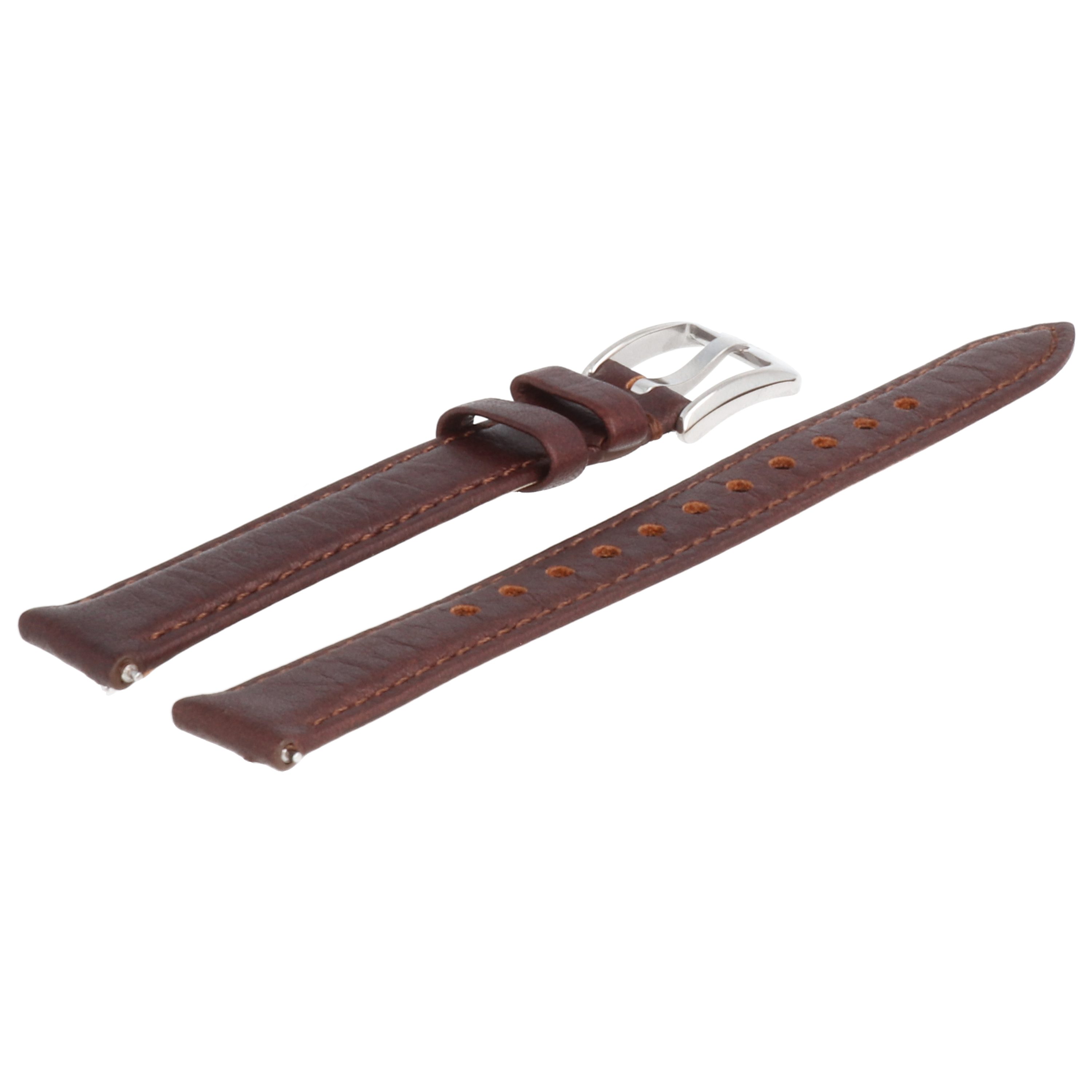 Fossil Uhrenarmband 14mm Leder Braun ES-3708 günstig online kaufen