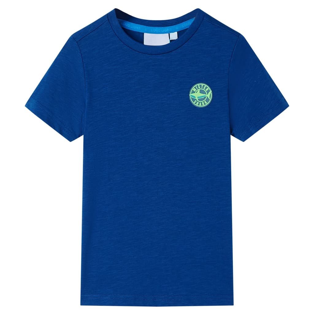 T-Shirt Kinder-T-Shirt Dunkelblau 128