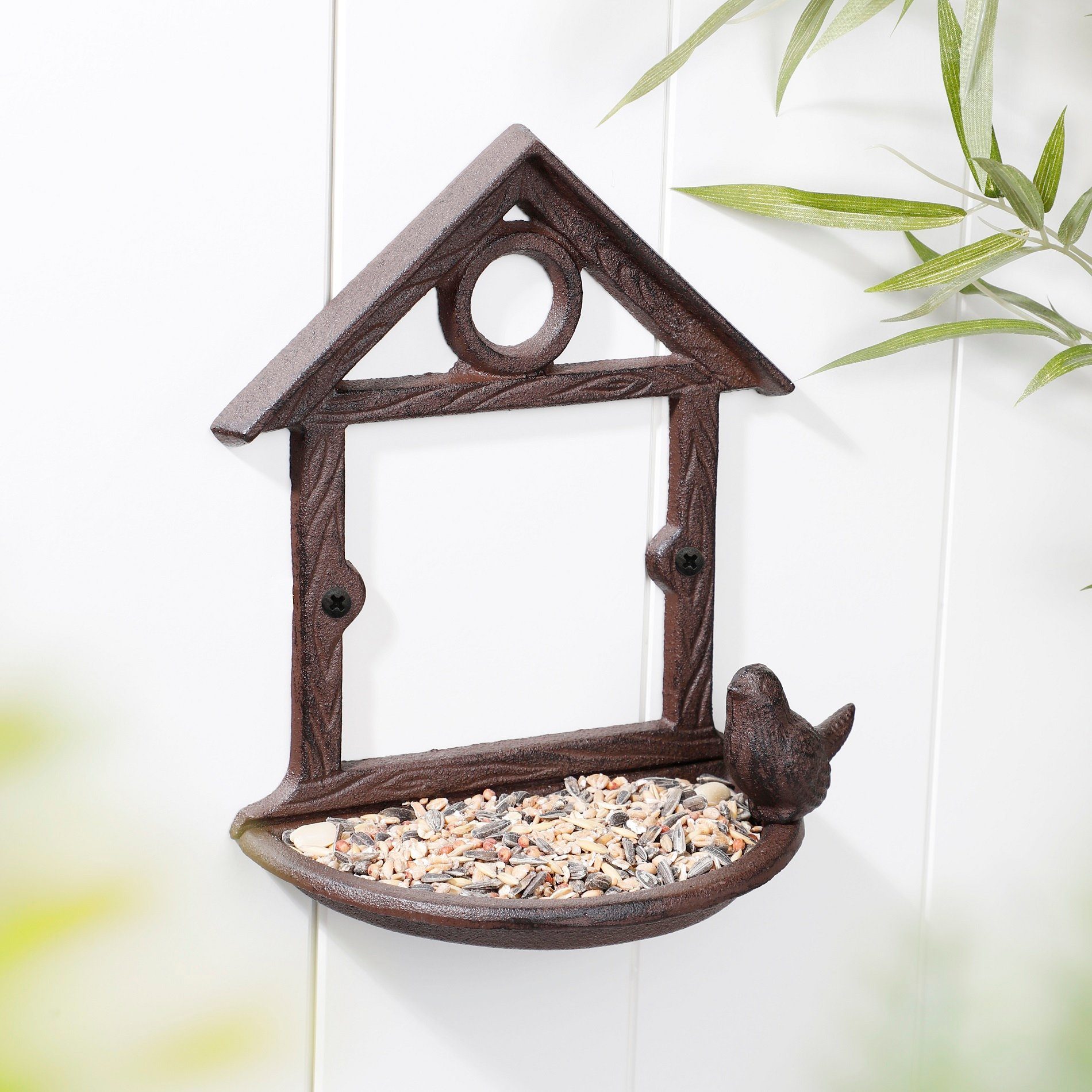 Futterstation für Wildvögel - Futterspender ideal für Garten