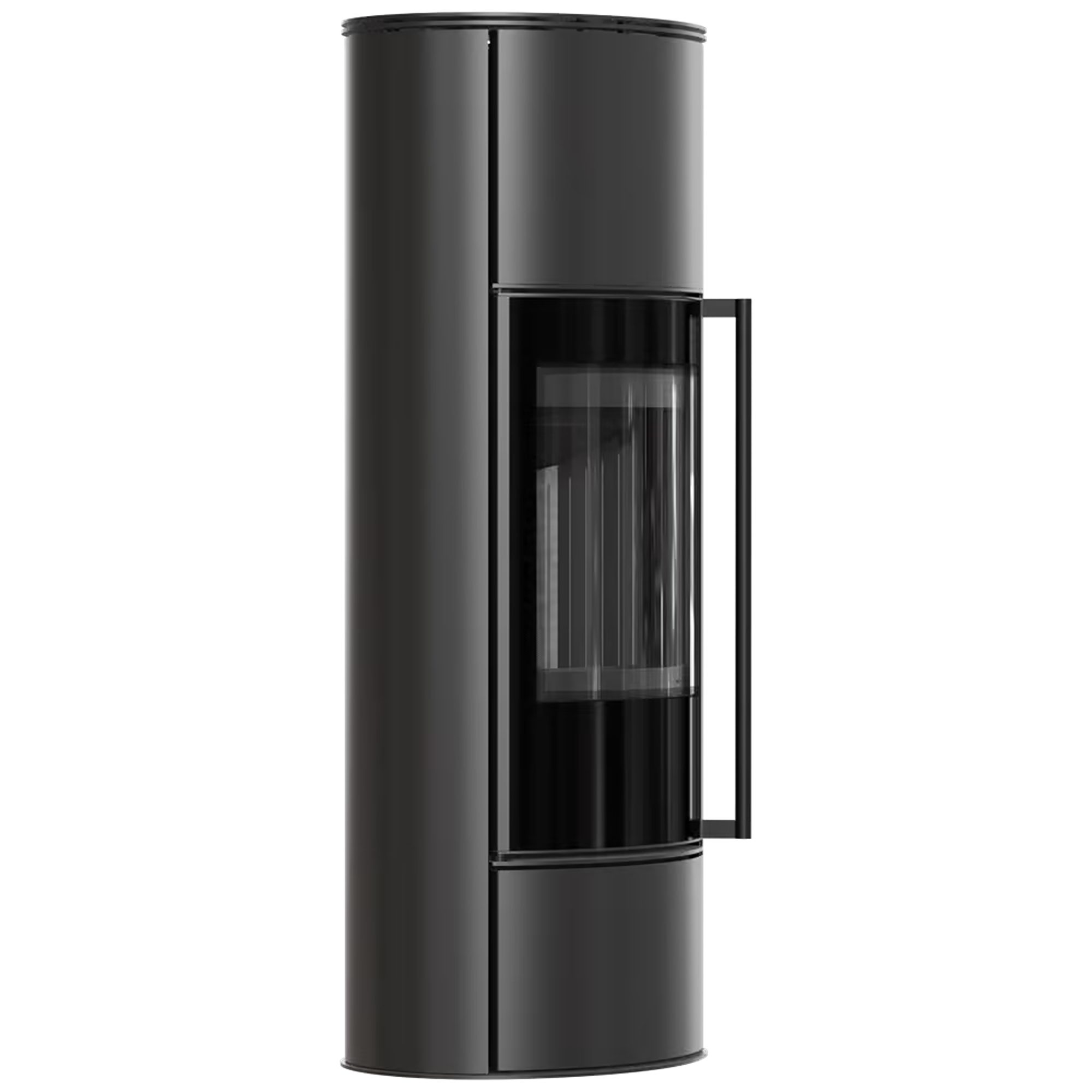 Kratki Kaminofen Камины и печи aus Stahl ERIK Brennkammer schwarz 7* Flamme Verte, 5,50 kW