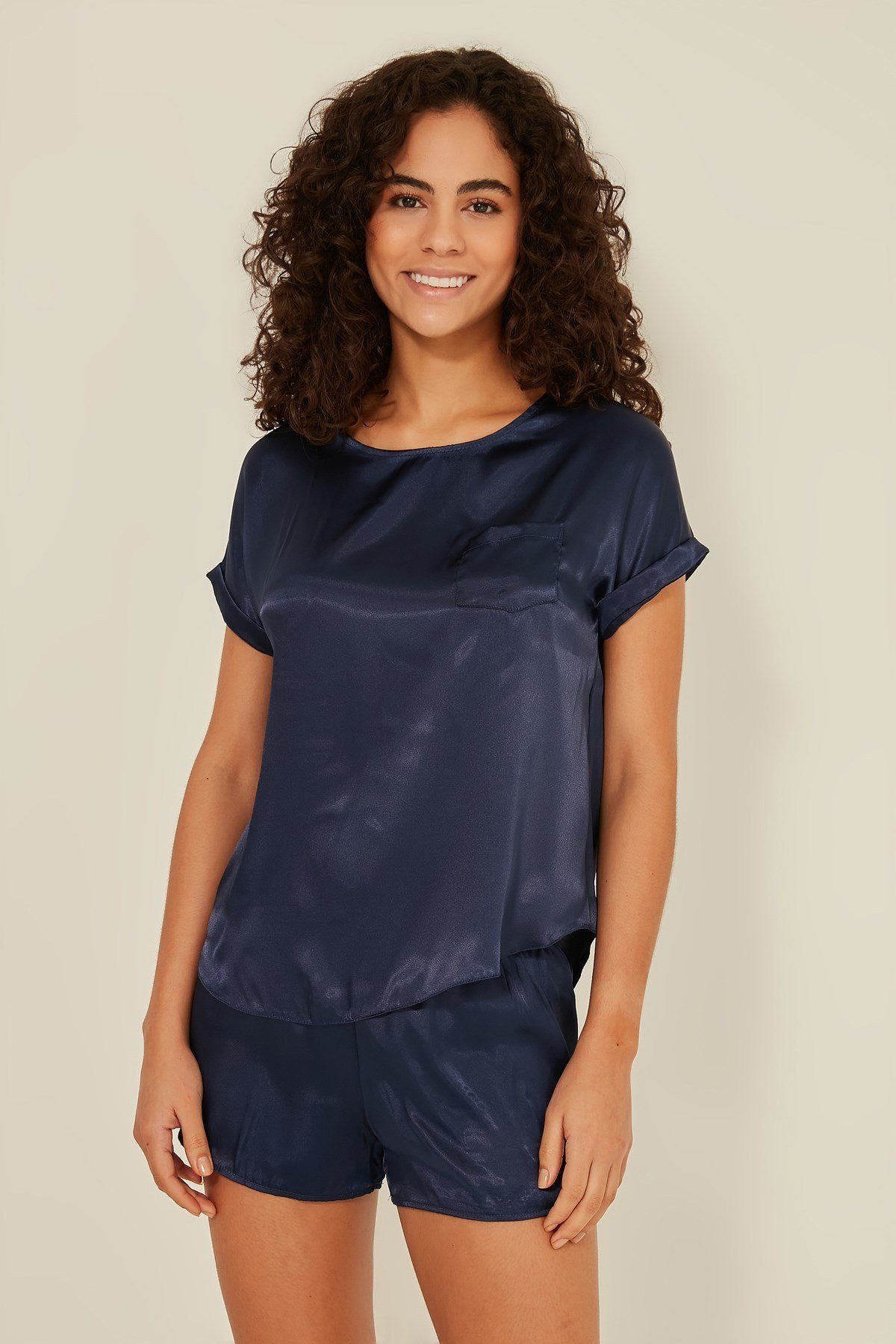 C&CITY Pyjama 080 Damen T-Shirt und günstig online kaufen