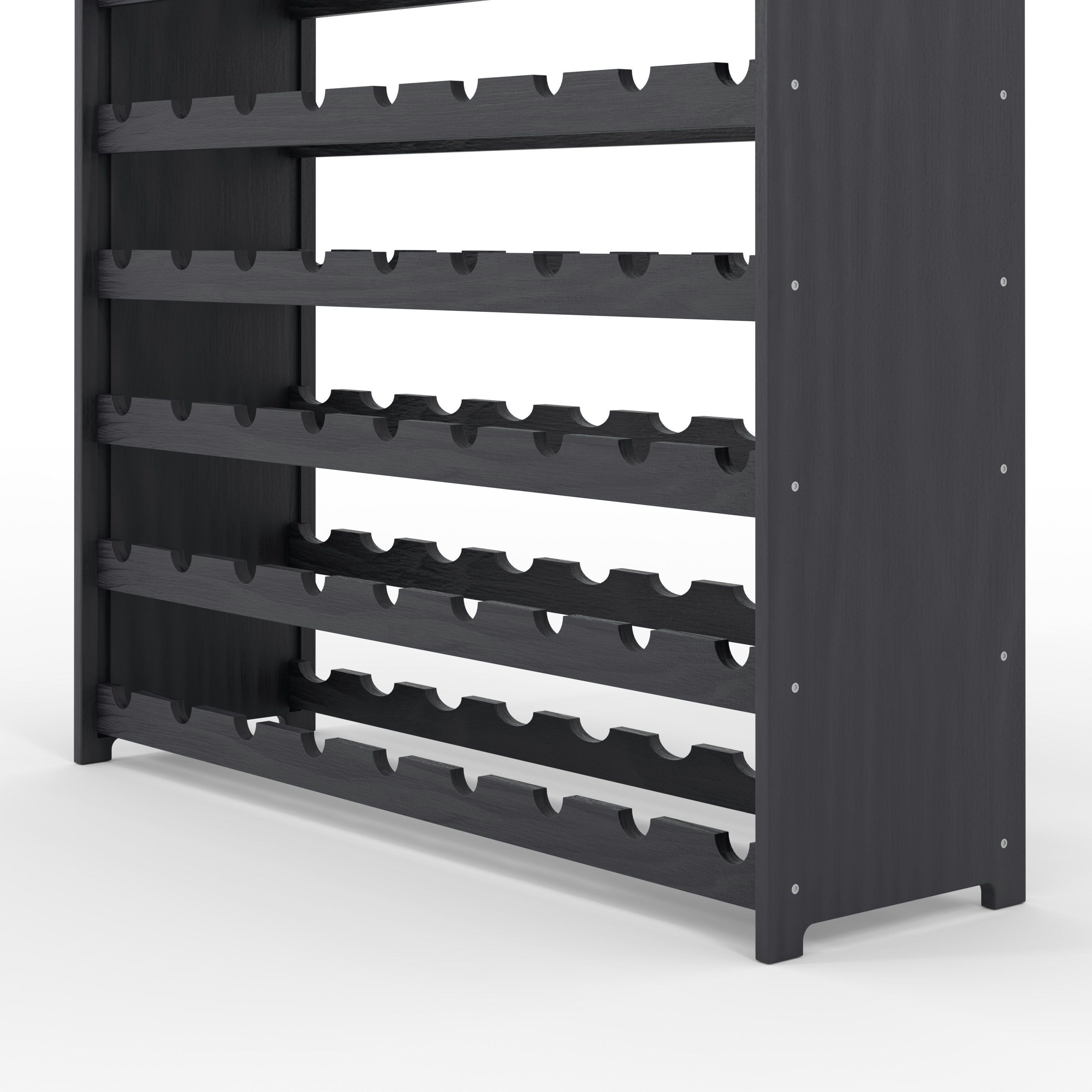 Lenmar Weinregal Weinregal Weinregal Holz Flaschenregal für 135 Flaschen Massiv 135