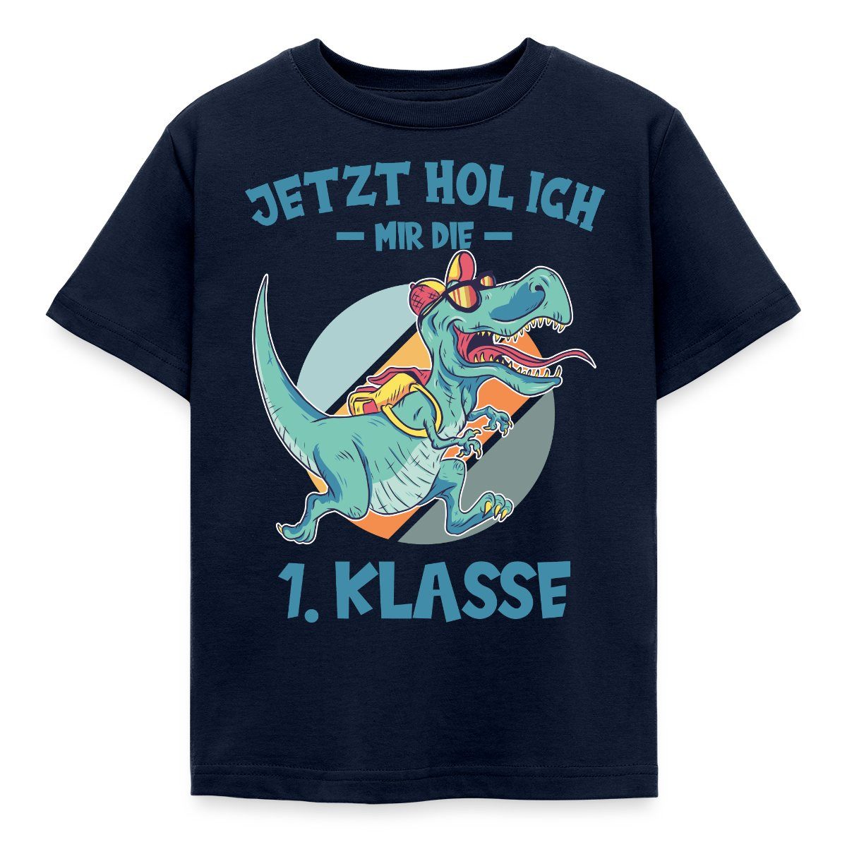 Spreadshirt T-Shirt Jetzt Hol Ich Mir Die 1. Klasse Einschulung Kinder T-Shirt (1-tlg) Fällt klein aus. Wir empfehlen, eine Größe größer zu bestellen.