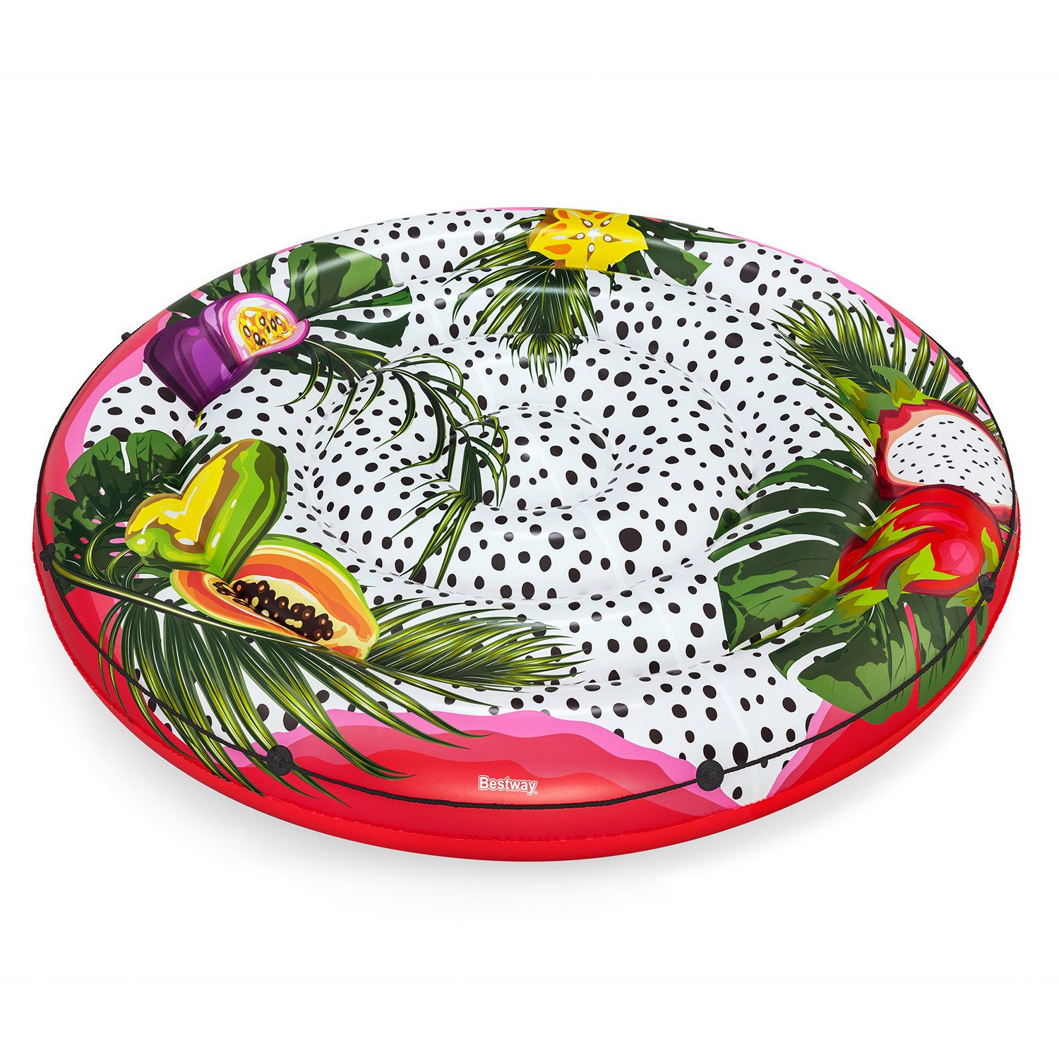 Bestway Badeinsel Fruits of Paradise Schwimminsel Ø 173 x 25 cm