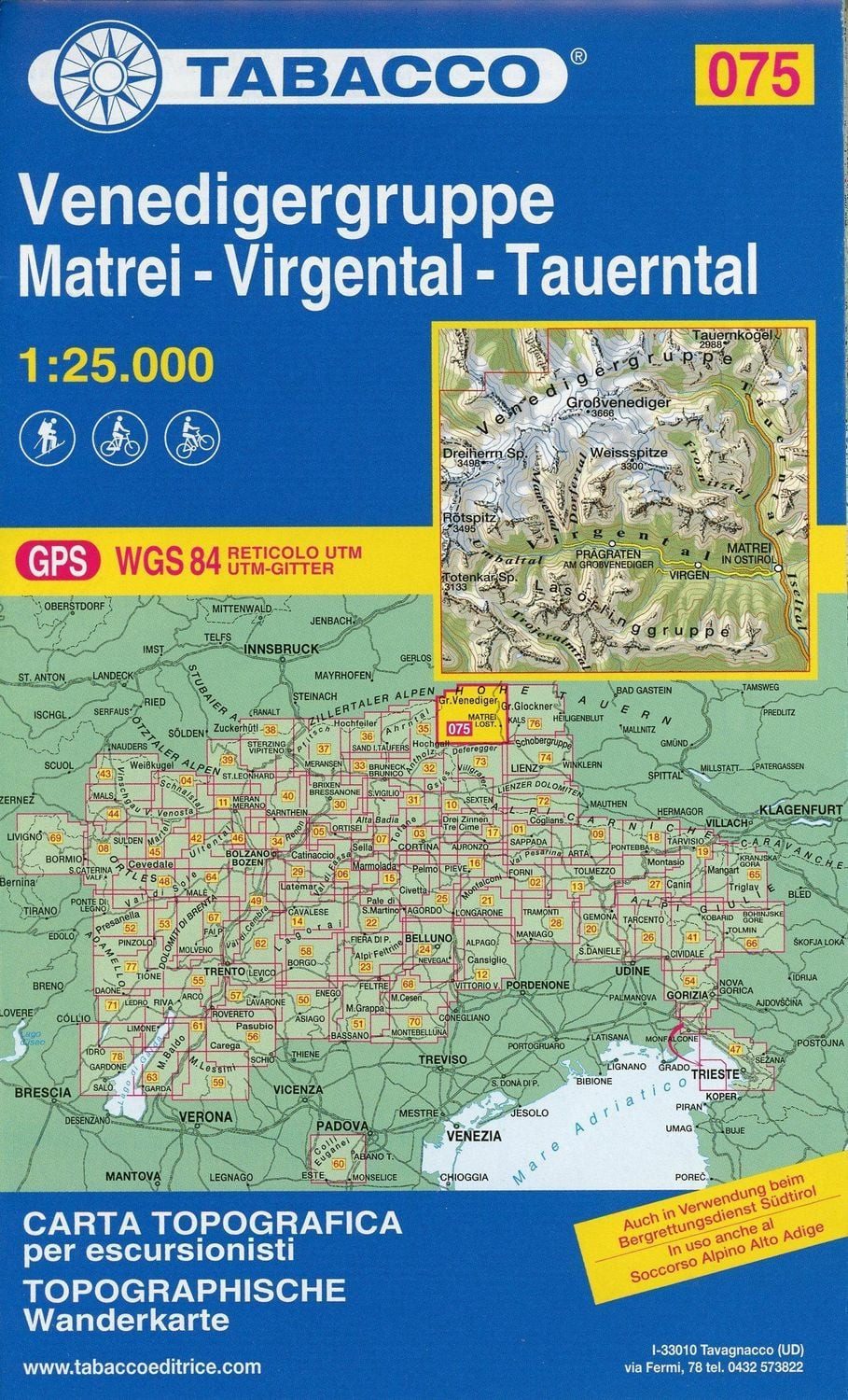 Venedigergruppe 1:25 000 / diverse