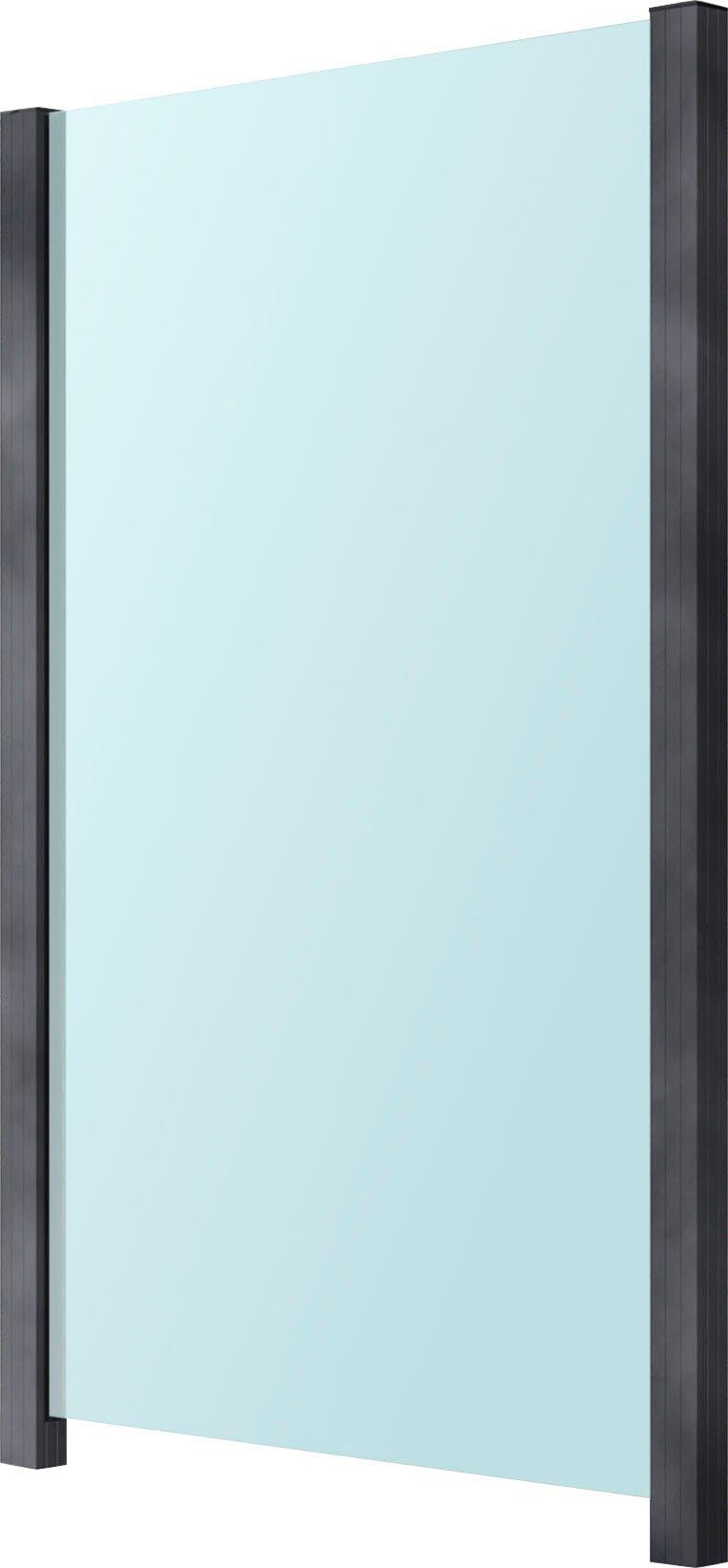 STAKET PRO Zaun, (Set), Glaszaun, Gesamtlänge: 1,217 m, 2 Pfosten
