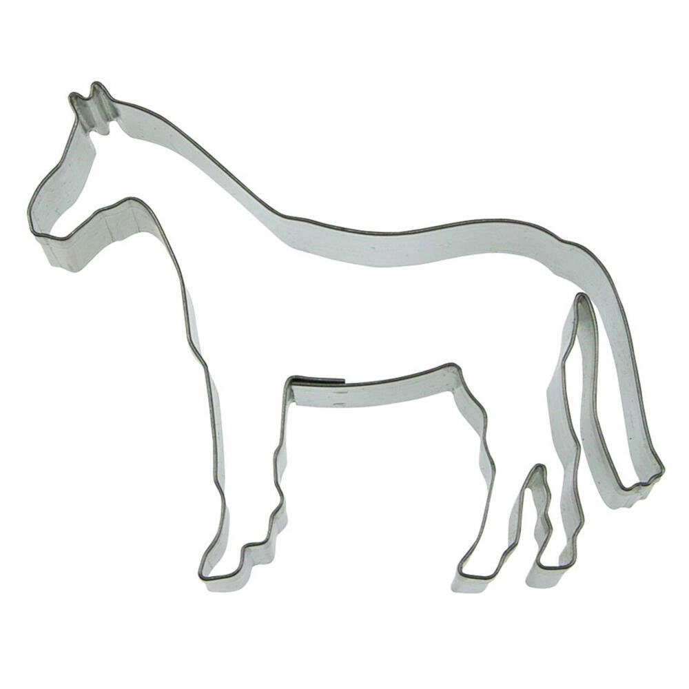 STÄDTER Ausstechform Pferd Edelstahl 8 cm, Edelstahl