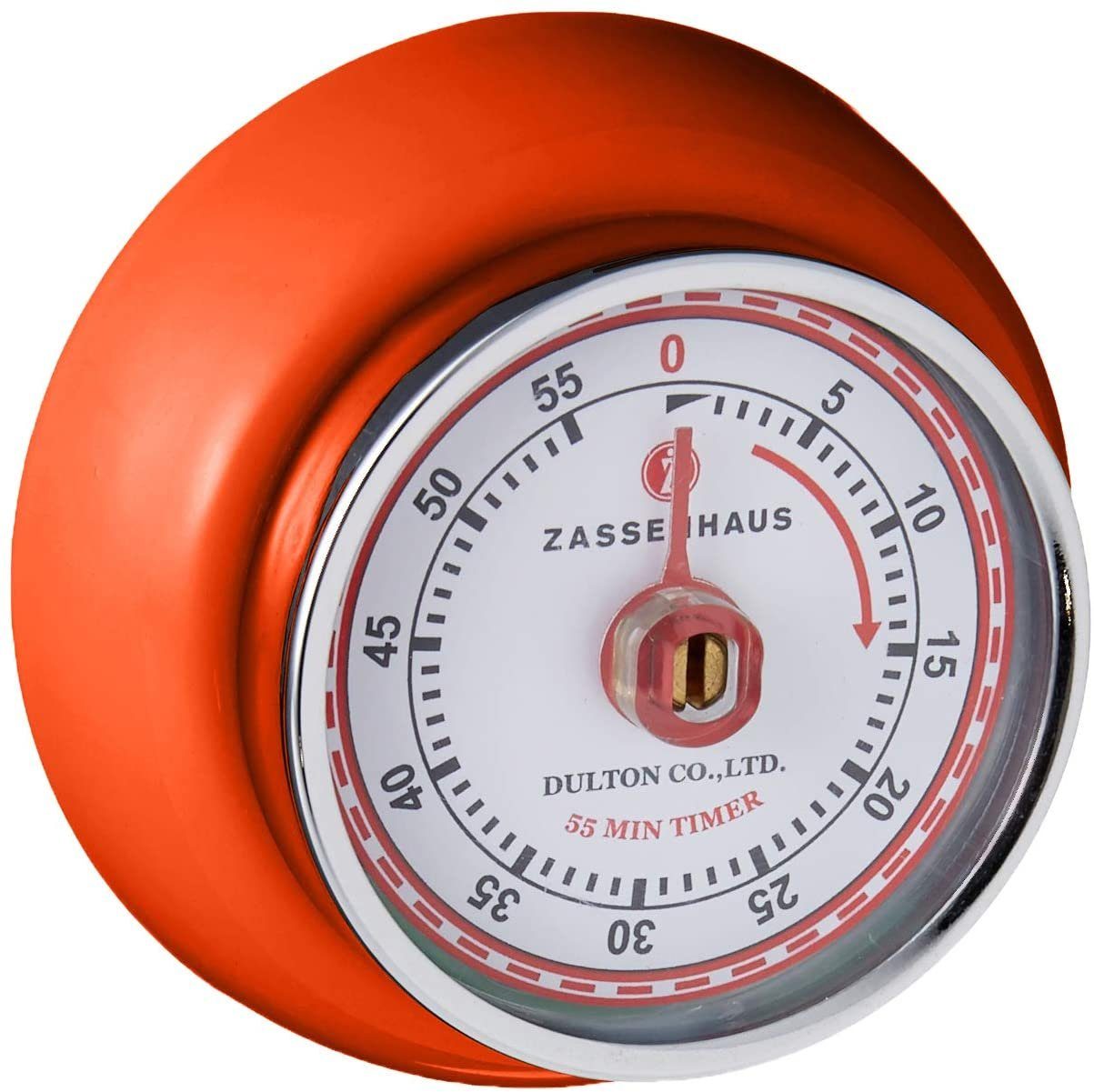 orange Zassenhaus "Speed" Küchentimer Kurzzeitmesser (072389) Küchentimer ZASSENHAUS