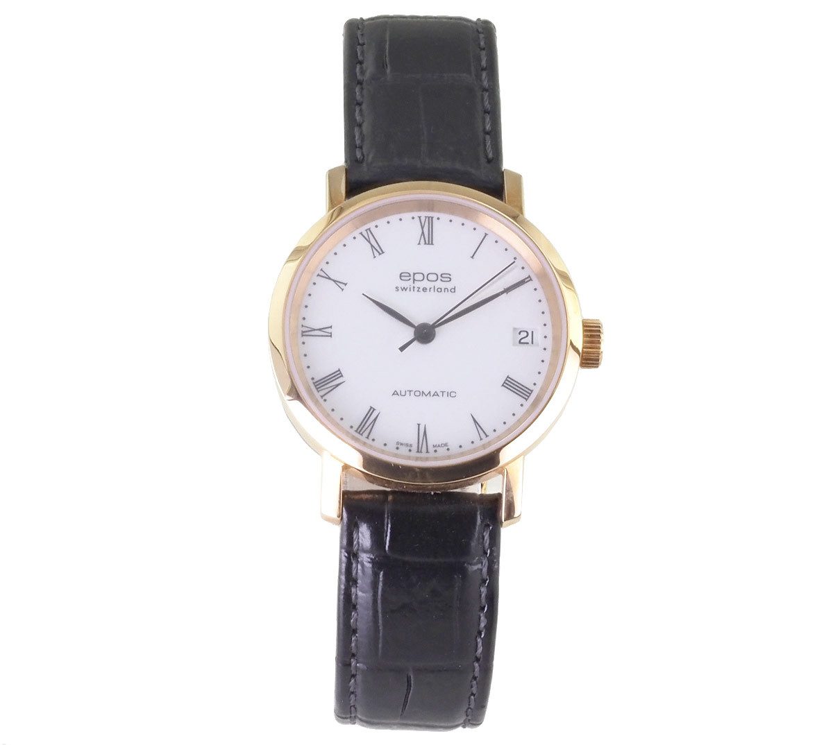 EPOS Automatikuhr ETA2892 Swiss Made 4387.152.24.20.15 Damen Uhr Originale Ladies, schweizer Automatikwerk veredelt (ETA2892A2)