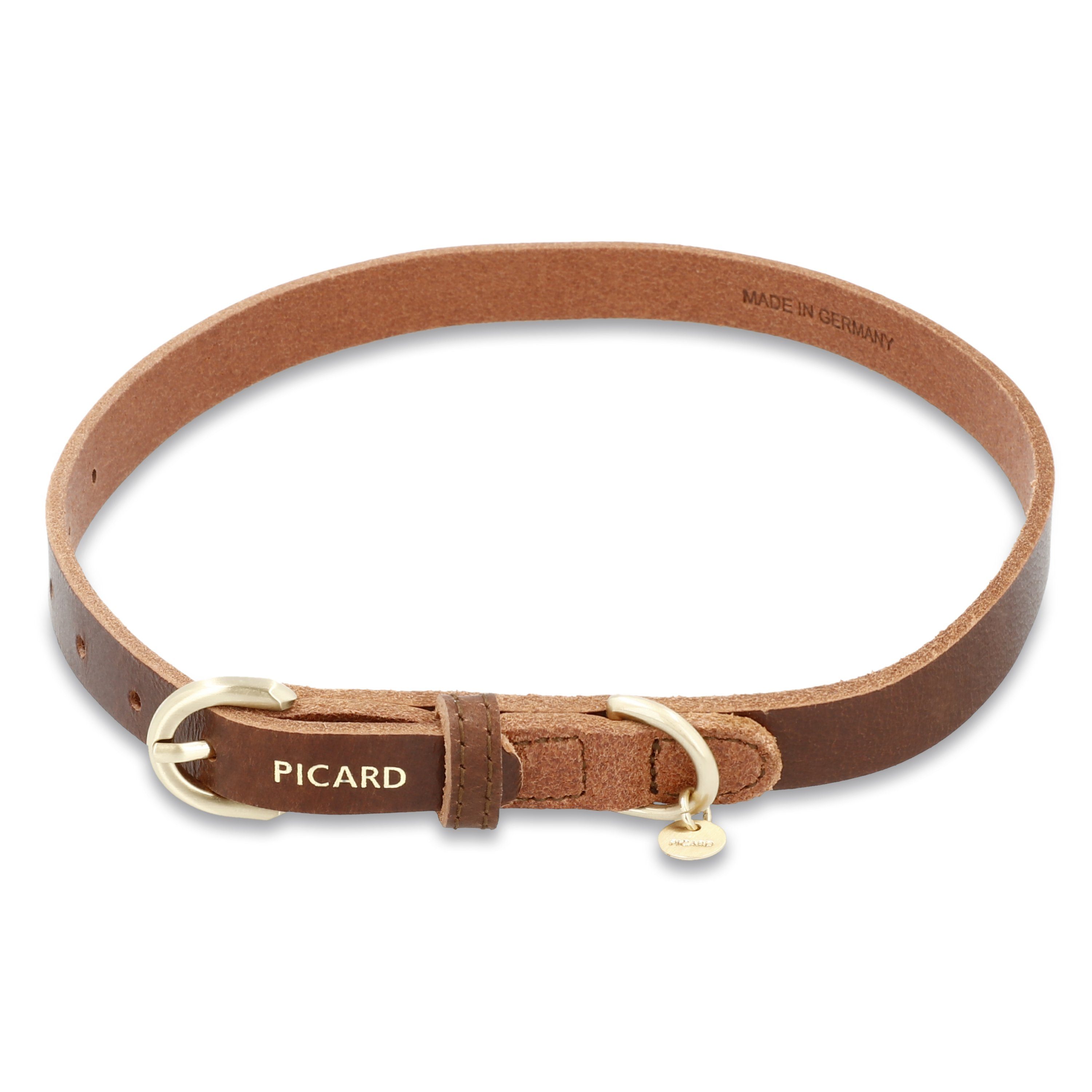 Picard Hunde-Halsband PICARD Hundehalsband Dog Collar Susi Größe M aus, Echtleder
