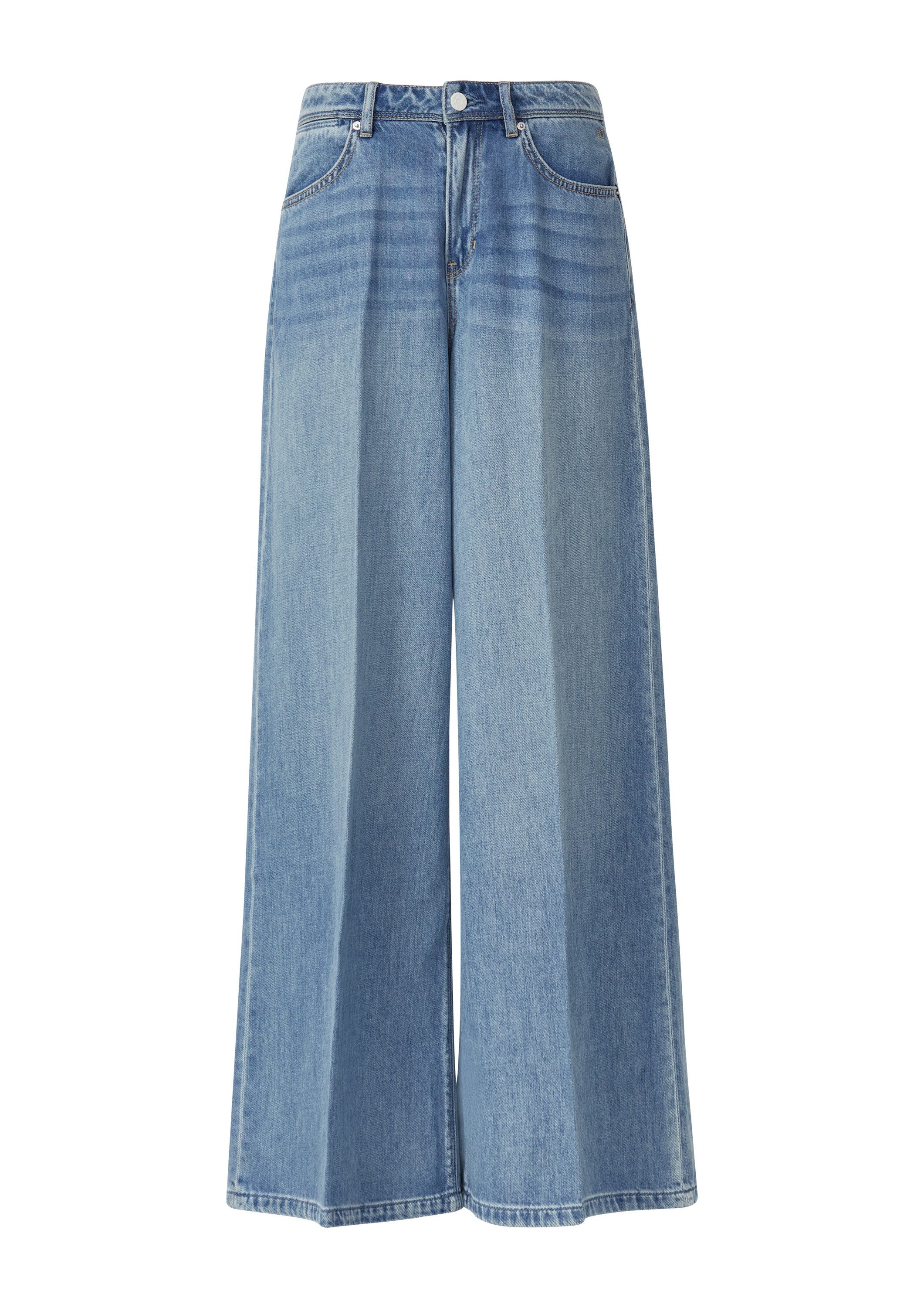 s.Oliver Weite Jeans Jeans-Hose Jeans / Regular Fit / High Rise / Extra Wid günstig online kaufen