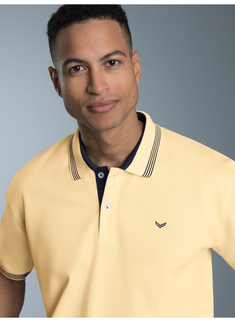 Trigema Poloshirt TRIGEMA Poloshirt mit kontrastfarbigen Akzenten (1-tlg) günstig online kaufen