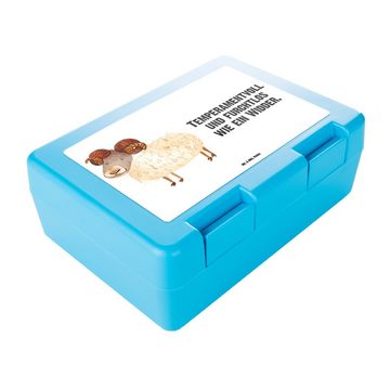 Mr. & Mrs. Panda Butterdose Sternzeichen Widder - Weiß - Geschenk, Butterbrotdose, Snackbox, Widd, Premium Kunststoff, (1-tlg), Luftlöcher