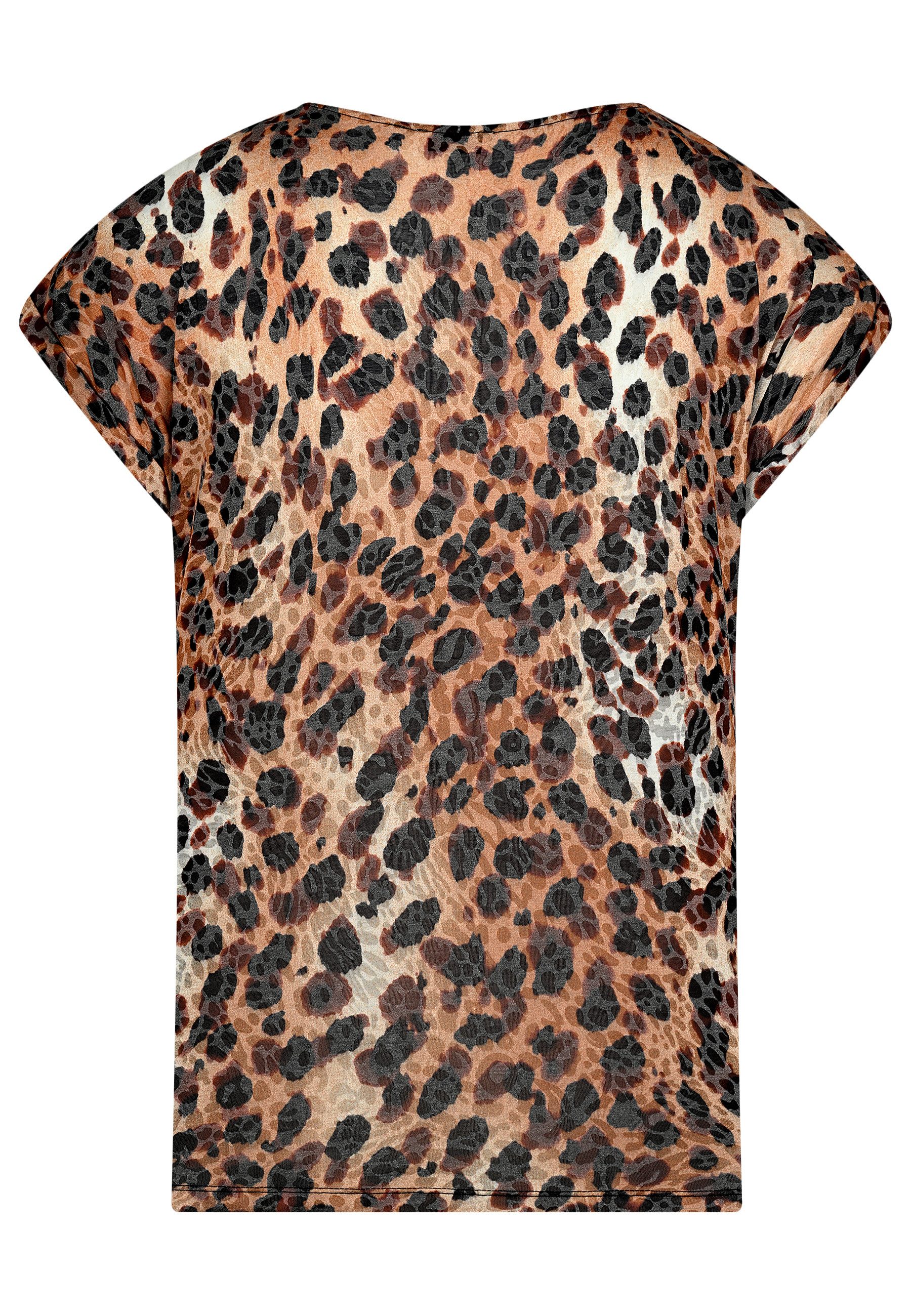 elanza T-Shirt Shirt mit Leo-Muster in günstig online kaufen