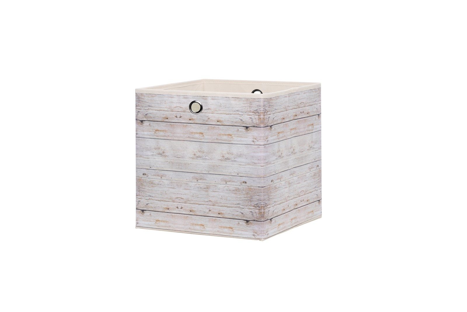 Fun Möbel Faltbox Box City WOOD 2 - 32 x 32 cm (1 Stück), Made in Europa