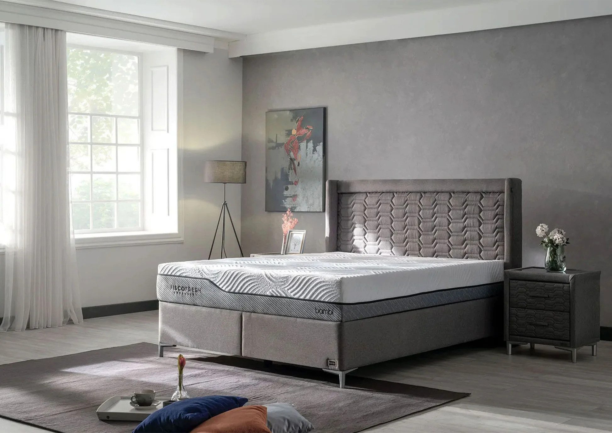 Bermo Home Boxspringbett Bambi Visco Fresh Exclusive Set