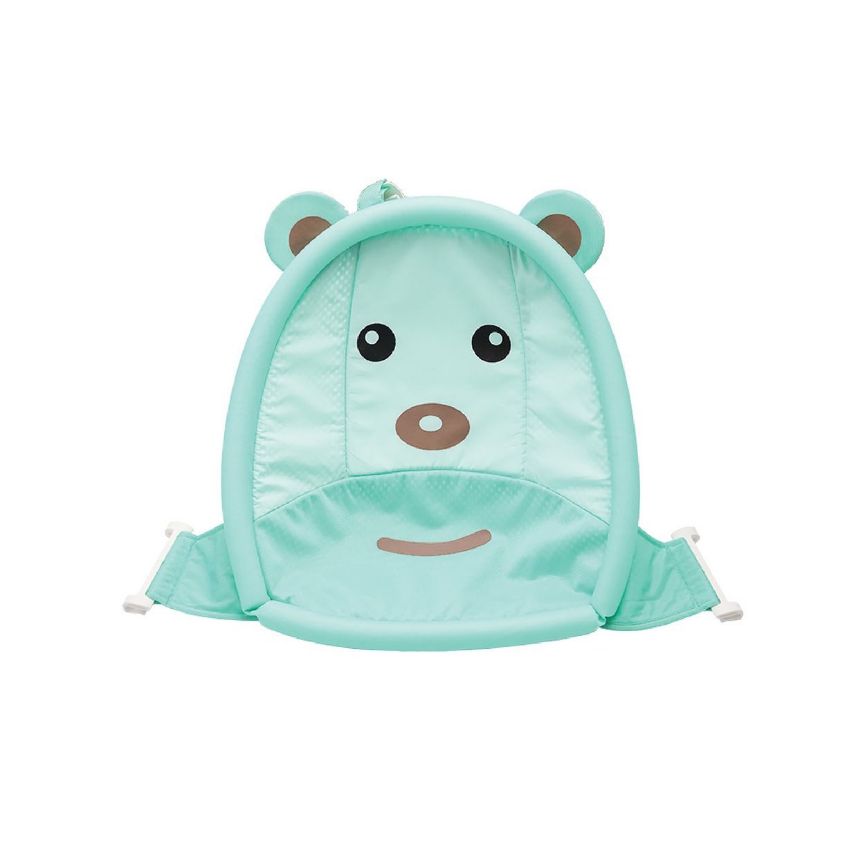 Chipolino Wanneneinlage Bär, B: 40 cm, L: 45 cm, 1-tlg., Badewanneneinsatz, Kunststoff-Clips, Polyester, weiches Material
