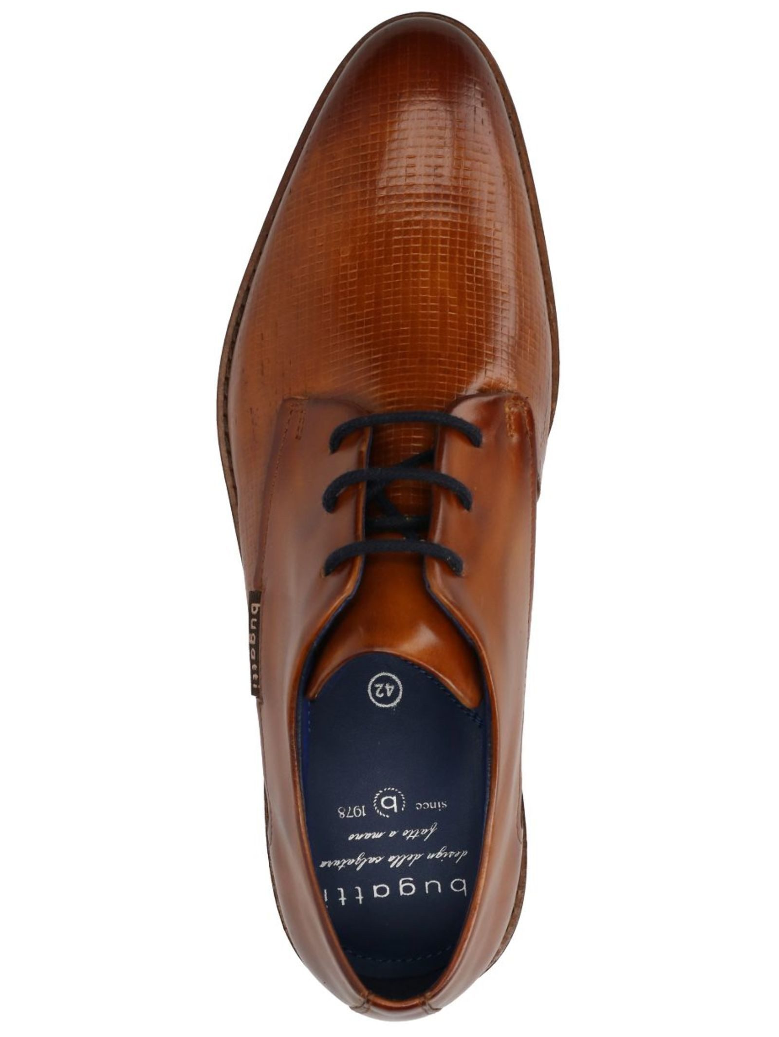 bugatti bugatti Halbschuhe Leder Schnürschuh