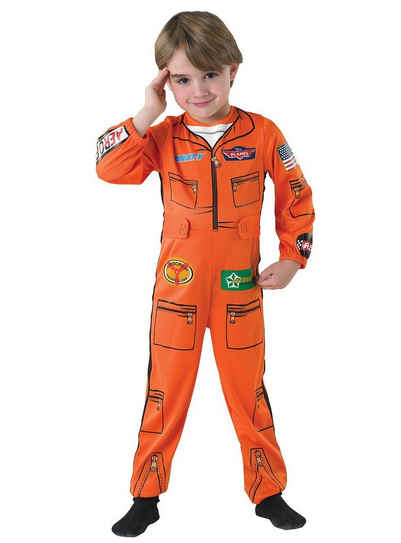 Rubie´s Kostüm Planes Dusty Fliegeroverall für Kinder, Overall im Look von Pixars sprechenden Flugzeugen