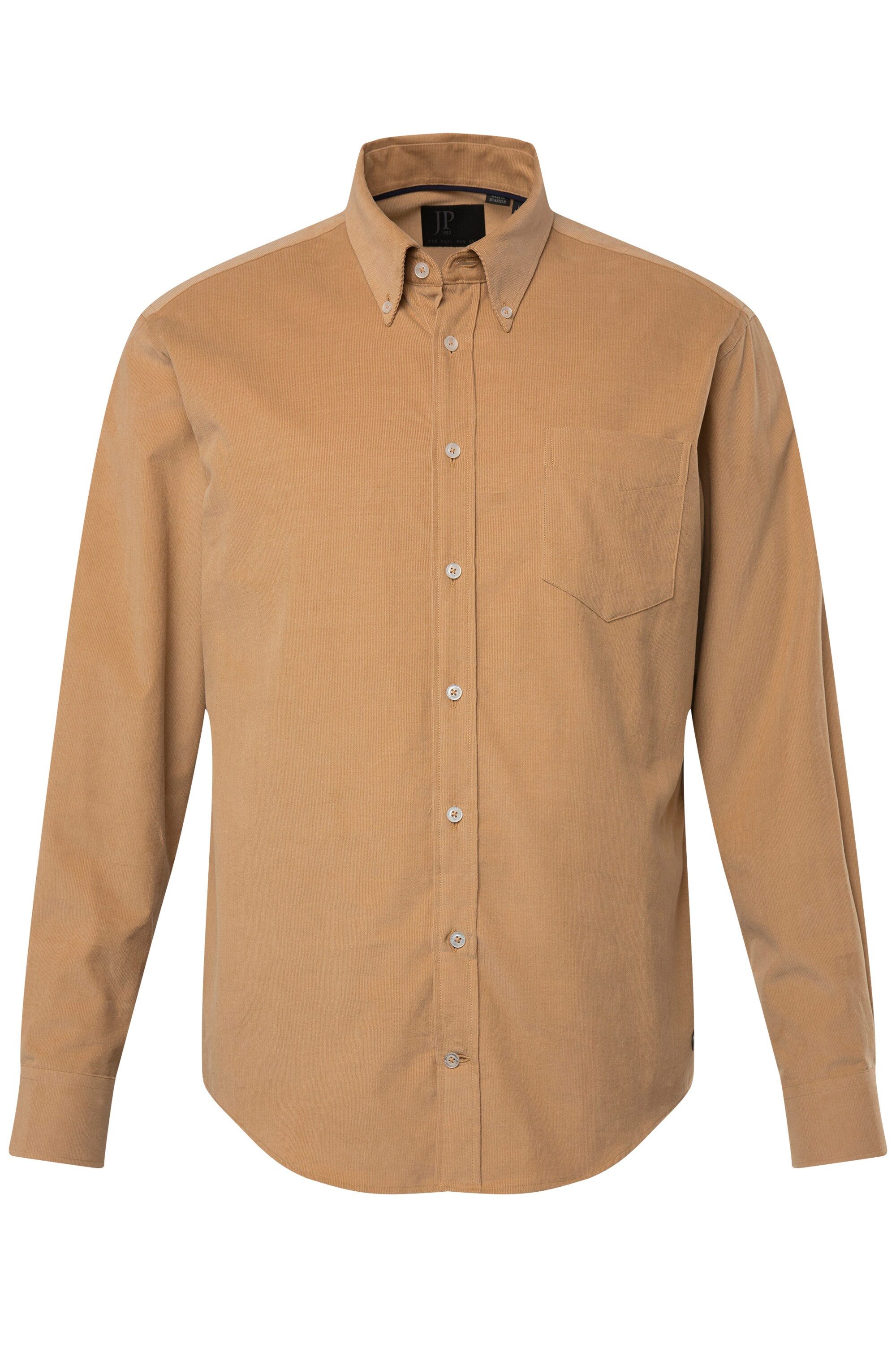 JP1880 Businesshemd Cordhemd Langarm Buttondown-Kragen Modern günstig online kaufen