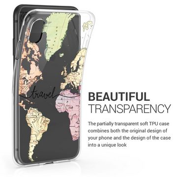 kwmobile Handyhülle Case für Apple iPhone XR, Hülle Silikon transparent - Silikonhülle