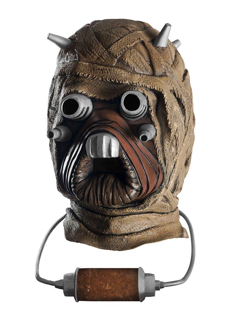 Rubie´s Verkleidungsmaske Star Wars Tusken-Räuber, Original lizenzierte  Maske aus dem “Star Wars”-Universum