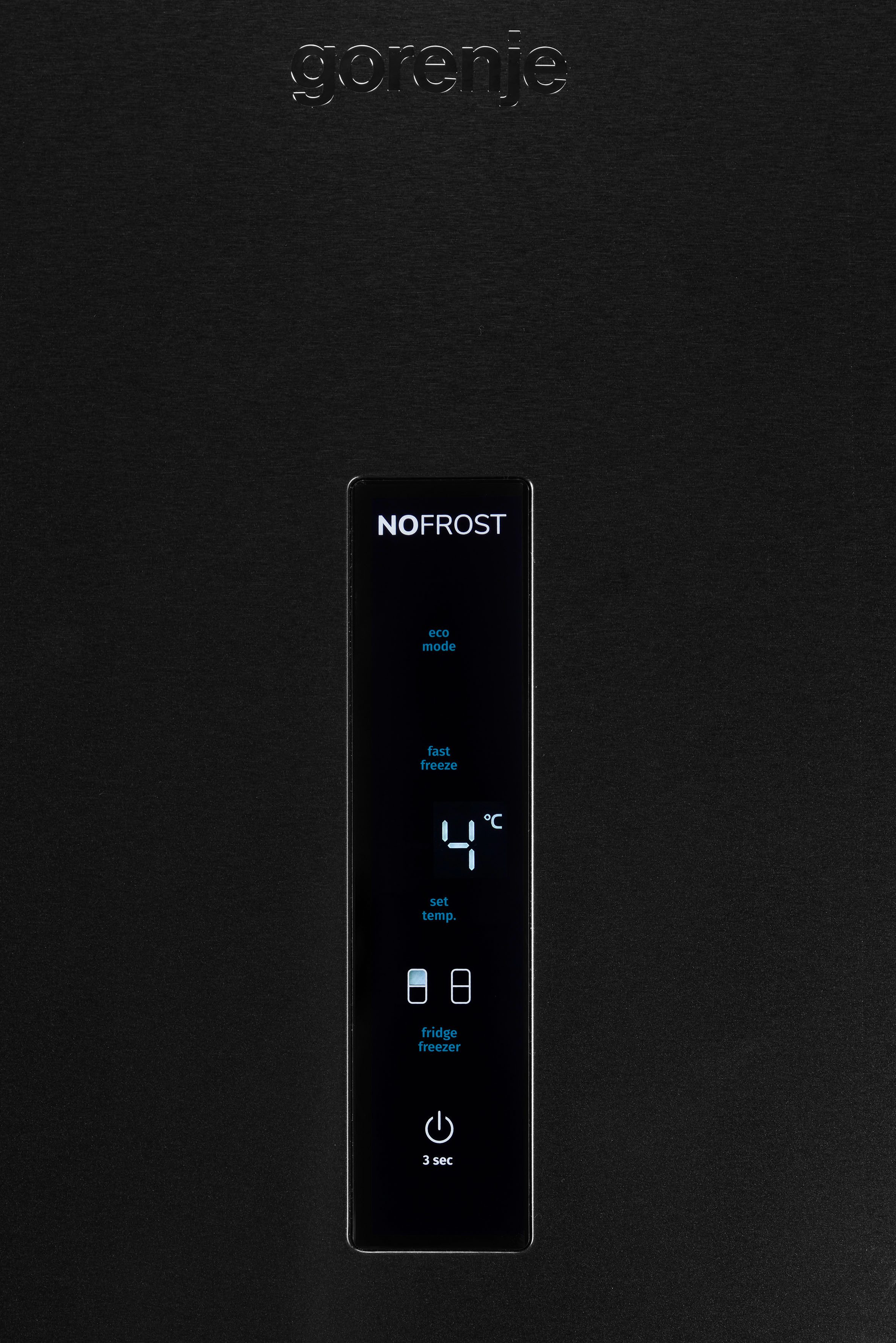 GORENJE Kühl-/Gefrierkombination NRK620B61BX4OT, 200 cm hoch, 60 cm breit, kein Abtauen Dank NoFrostPlus, CrispZone mit Feuchteregulierung – Bild 5 von 5