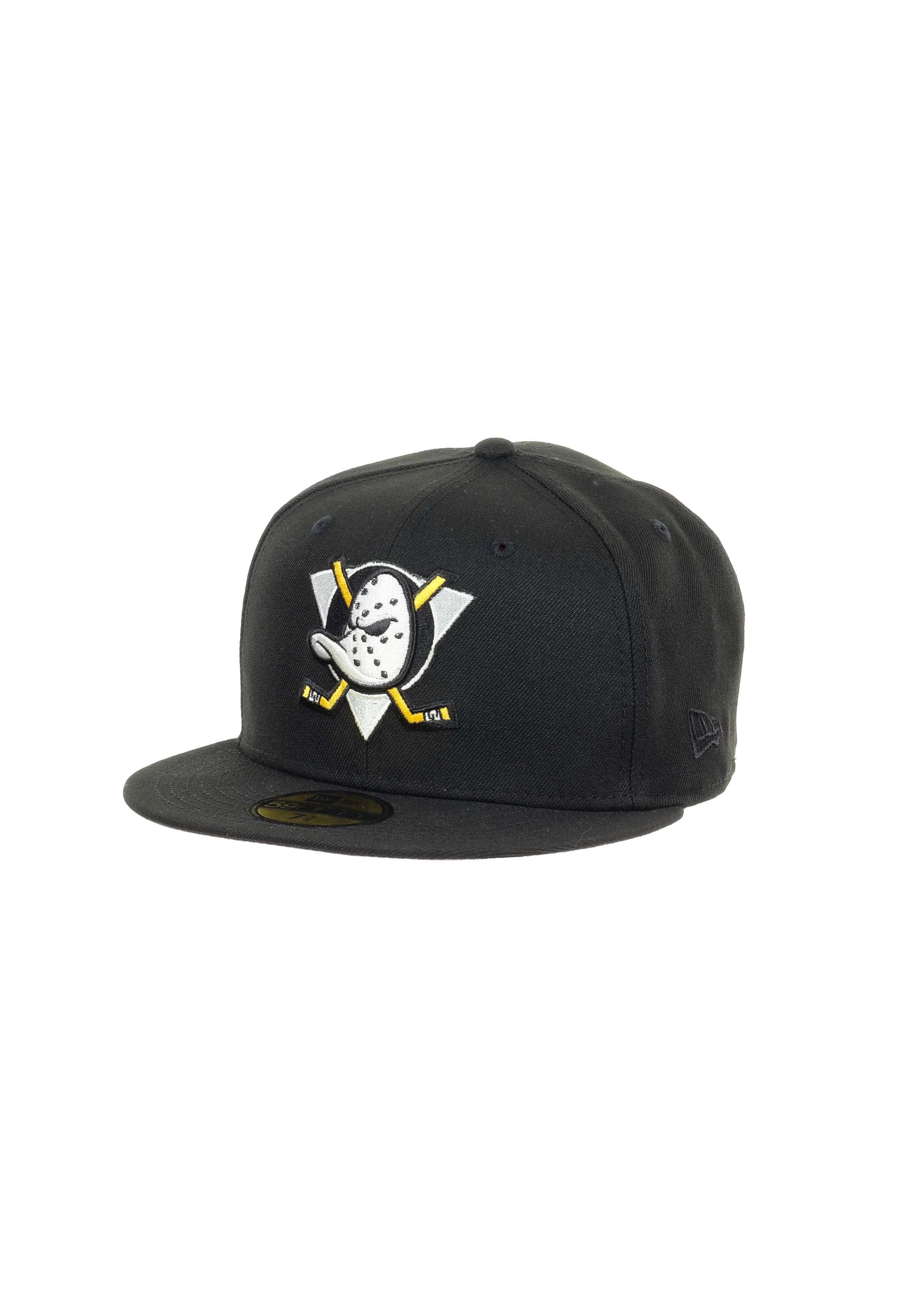 New Era Flat Cap Anaheim Ducks NHL Essential Schwarz 59Fifty Basecap New Era (1-St)